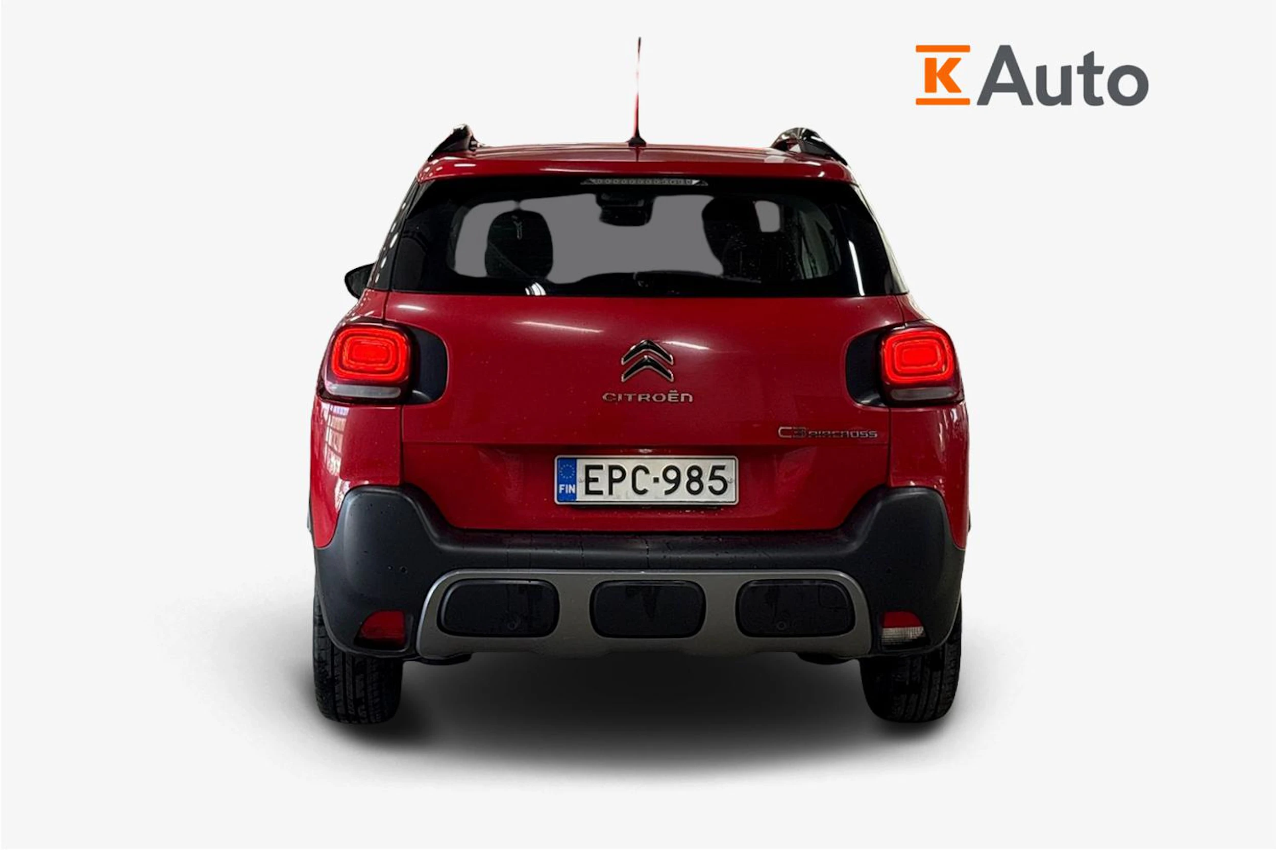 punainen Citroën C3 Aircross 2018 kuva 3.