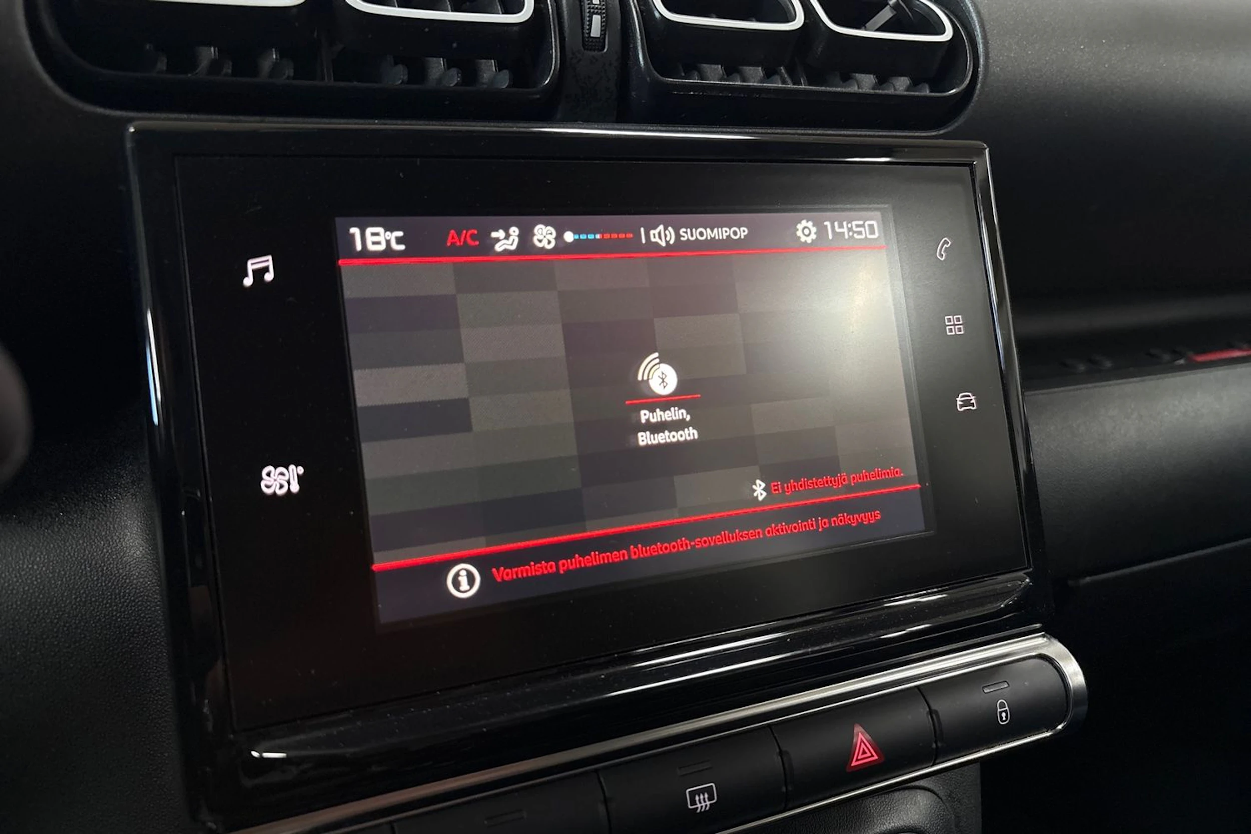 punainen Citroën C3 Aircross 2018 kuva 13.