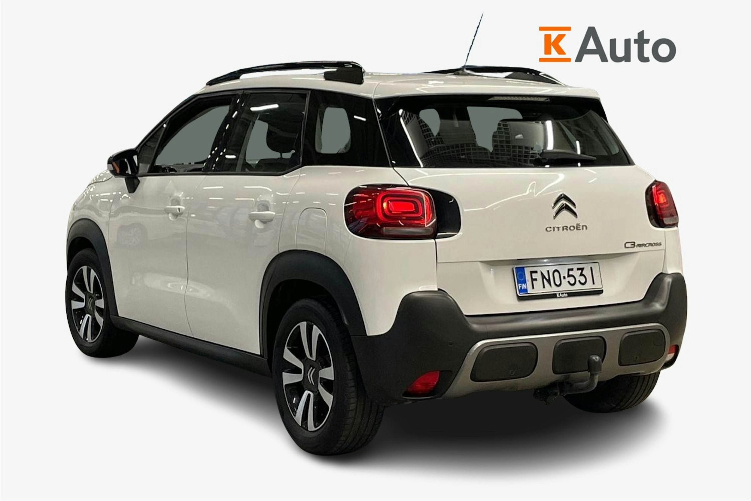valkoinen Citroën C3 Aircross 2018 kuva 2.