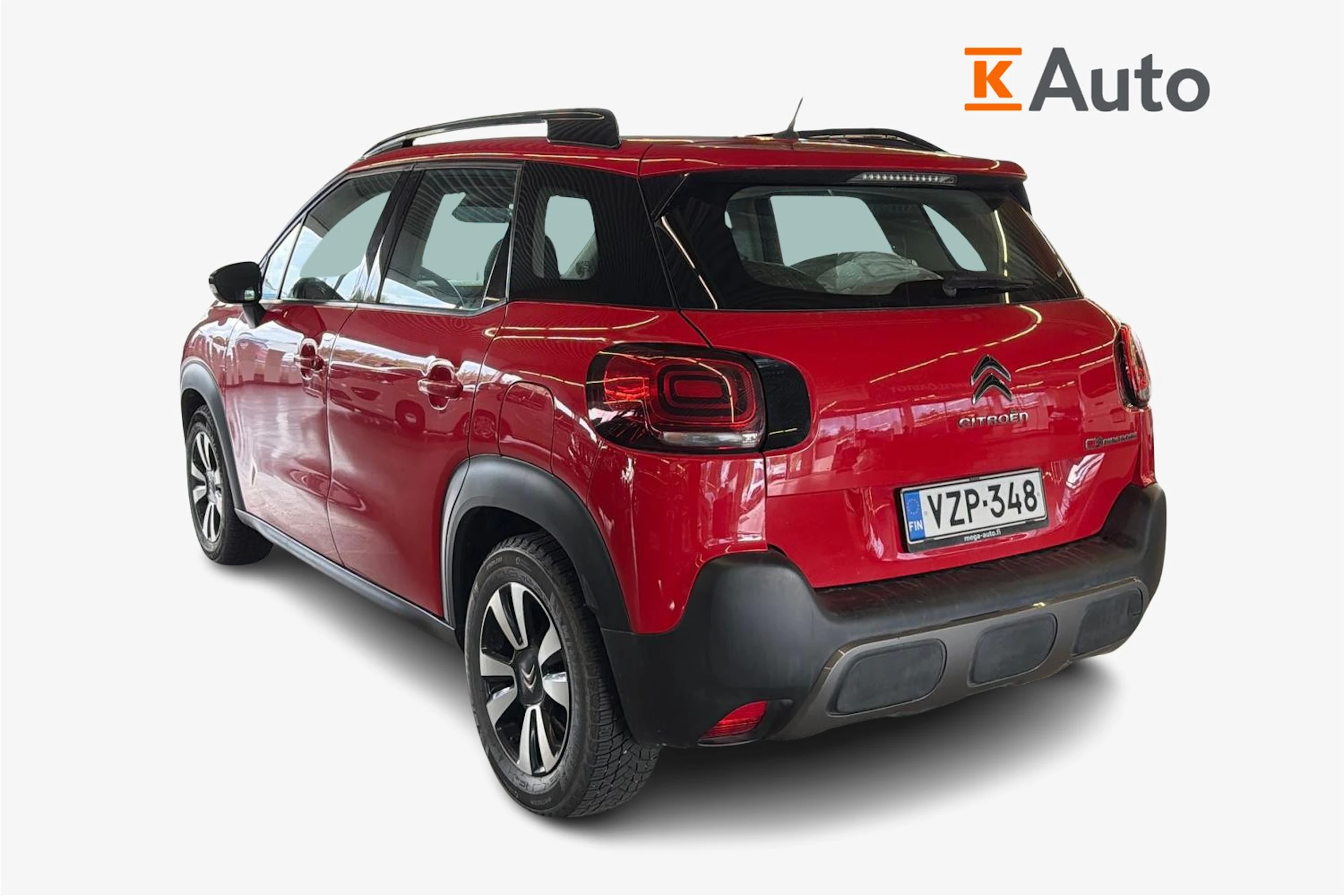 punainen Citroën C3 Aircross 2018 kuva 2.
