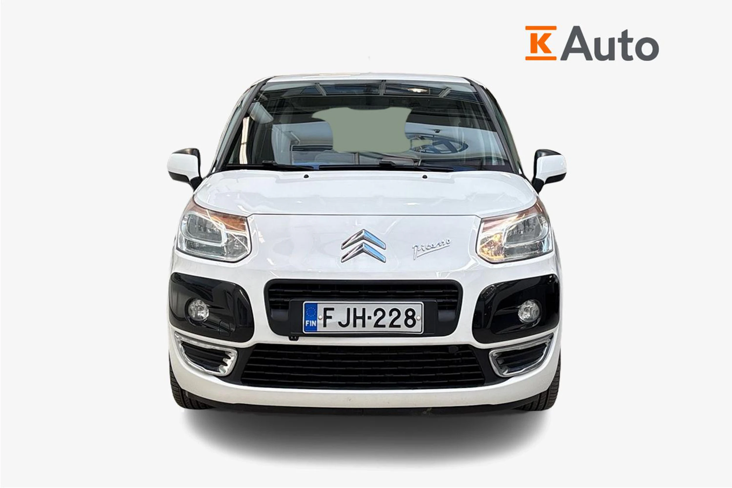 Valkoinen Citroën C3 Picasso 2009 kuva 5.