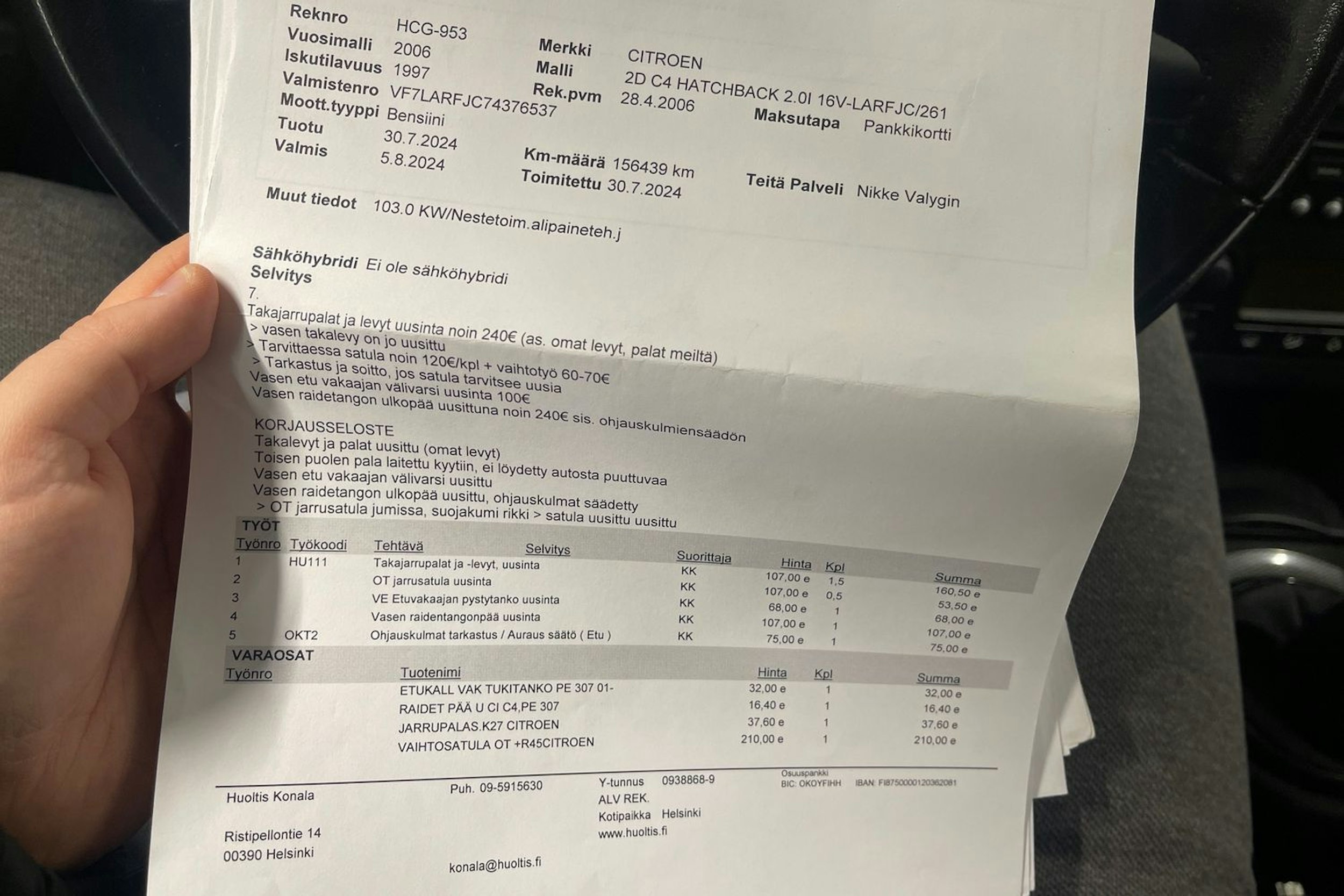 harmaa Citroën C4 2006 kuva 22.