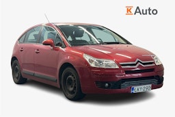 punainen Citroën C4 2007 kuva 1.