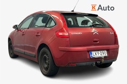 punainen Citroën C4 2007 kuva 2.