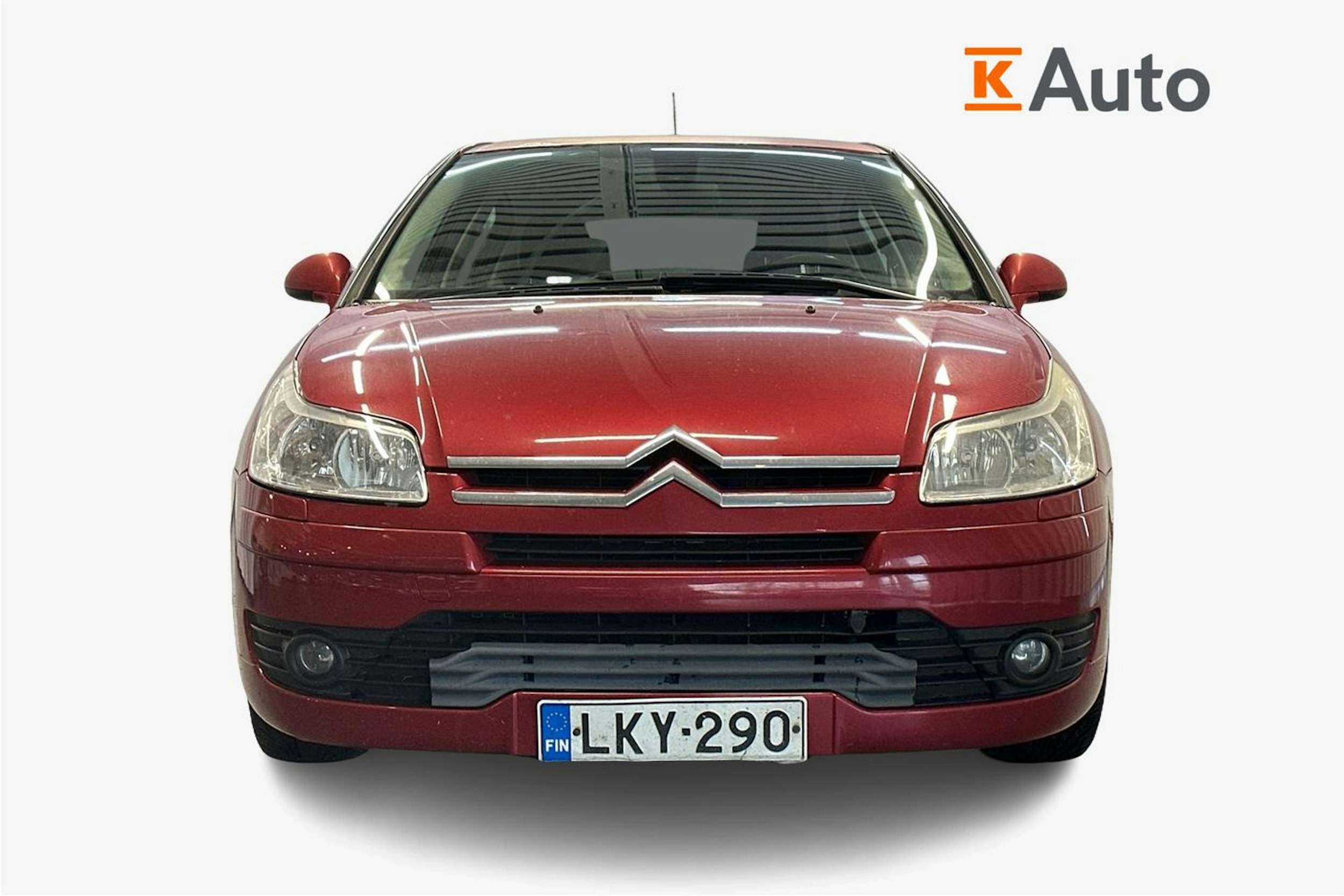 punainen Citroën C4 2007 kuva 5.