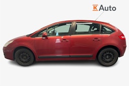 punainen Citroën C4 2007 kuva 6.
