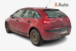 Punainen Citroën C4 2008 kuva 2.