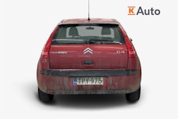 Punainen Citroën C4 2008 kuva 3.