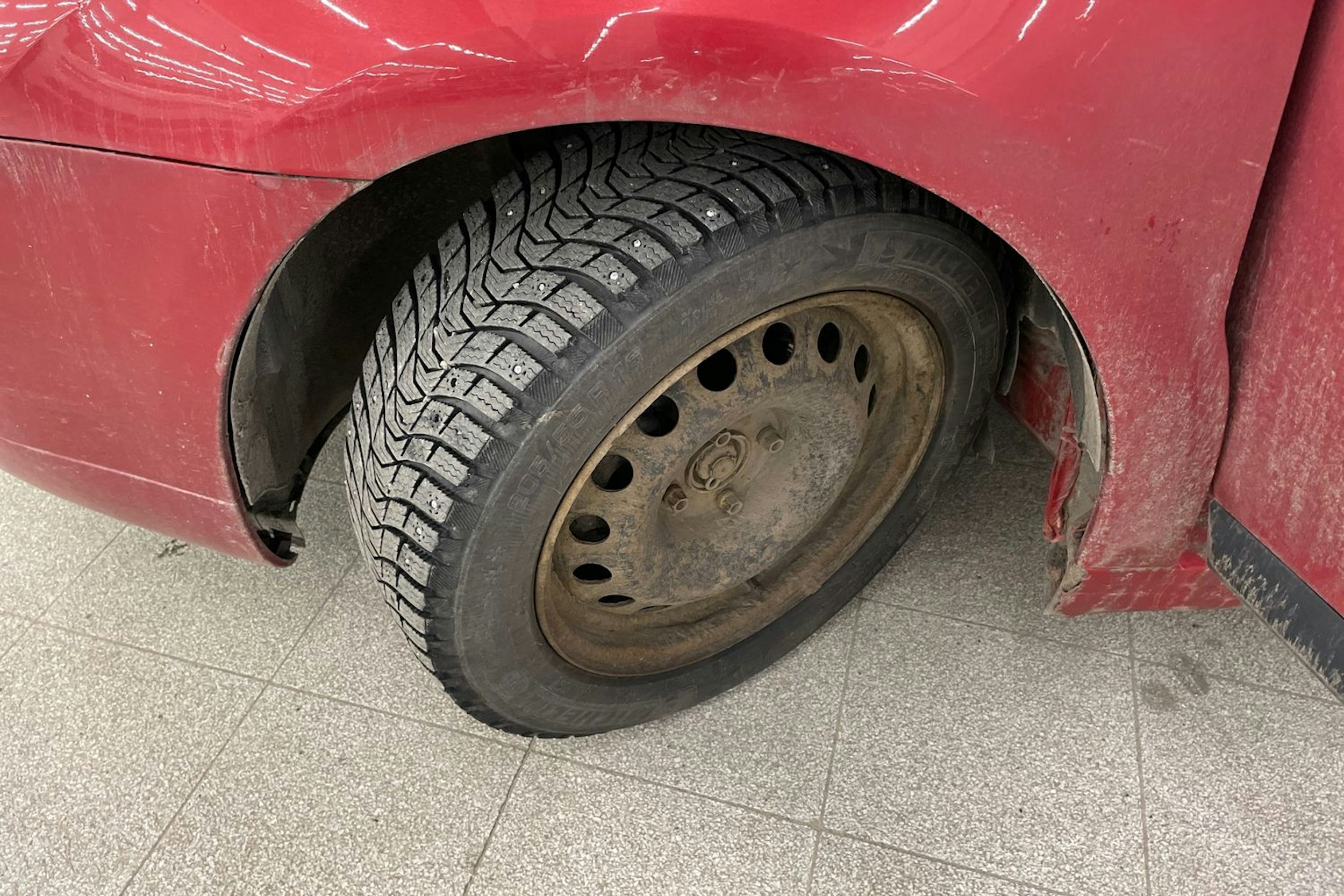 Punainen Citroën C4 2008 kuva 10.