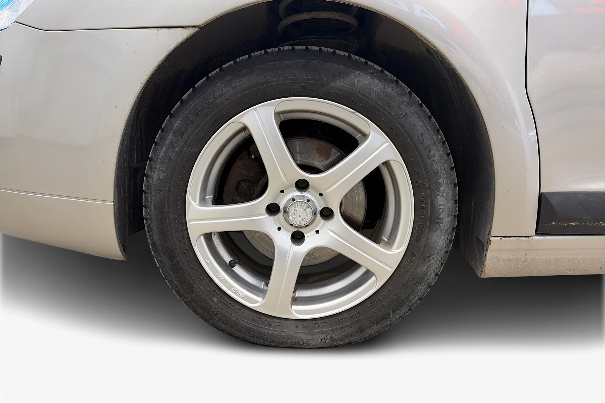 harmaa Citroën C4 2008 kuva 12.