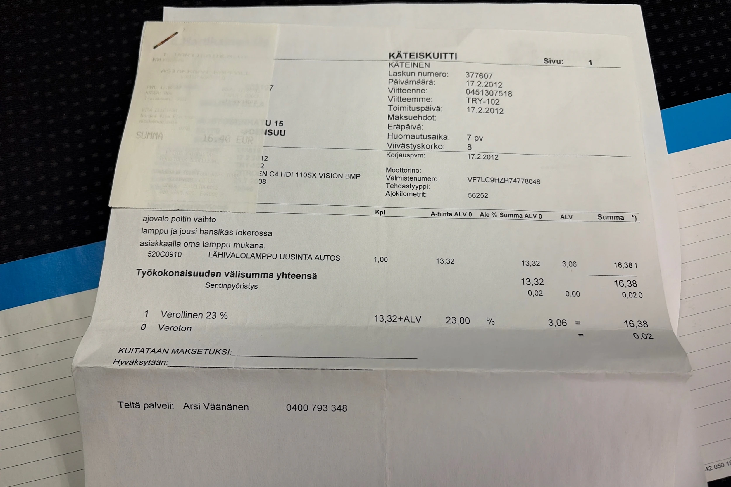 harmaa Citroën C4 2008 kuva 27.