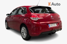 Punainen Citroën C4 2011 kuva 2.