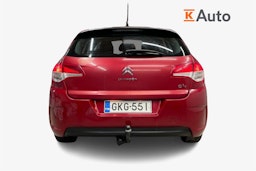 Punainen Citroën C4 2011 kuva 3.