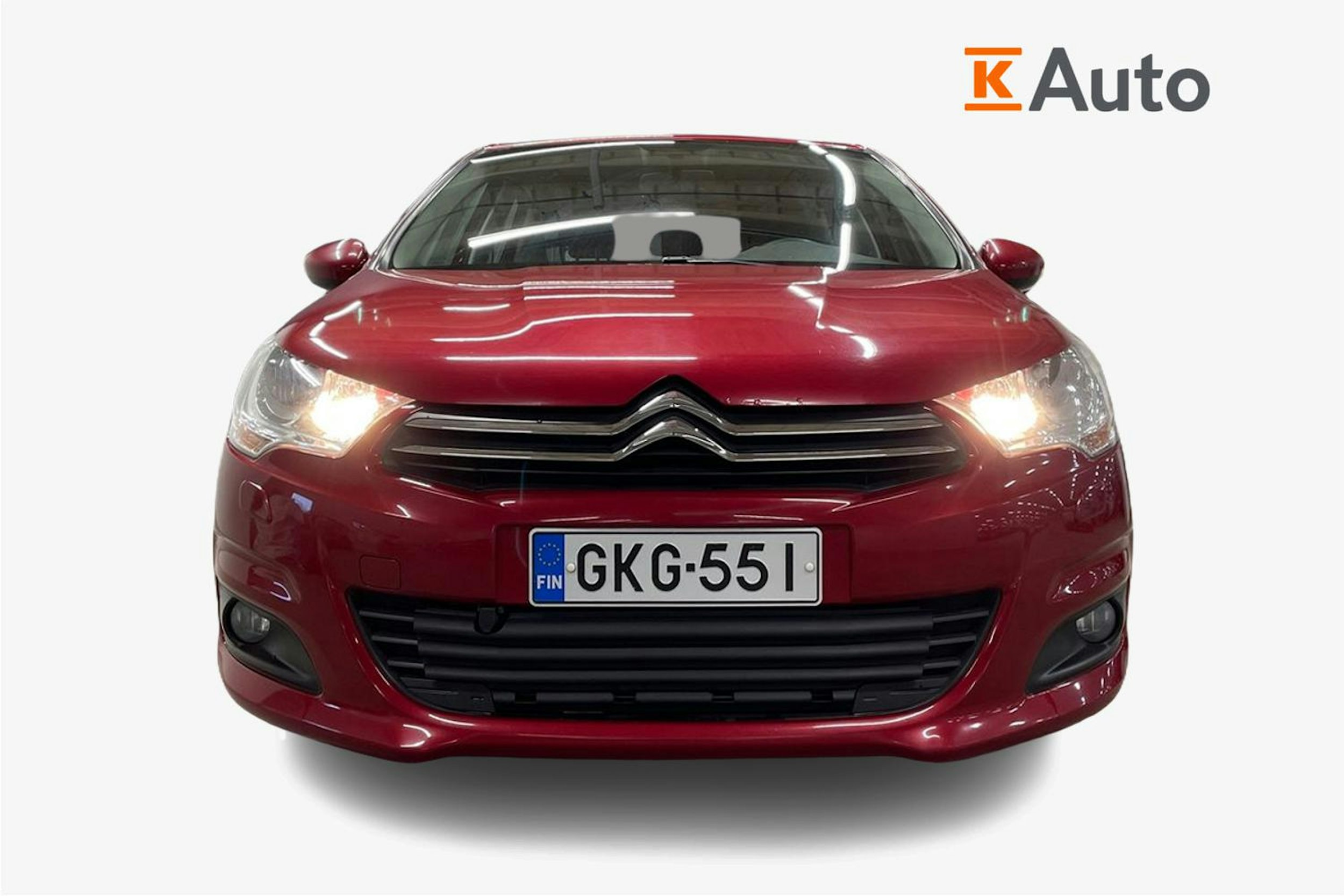 Punainen Citroën C4 2011 kuva 5.