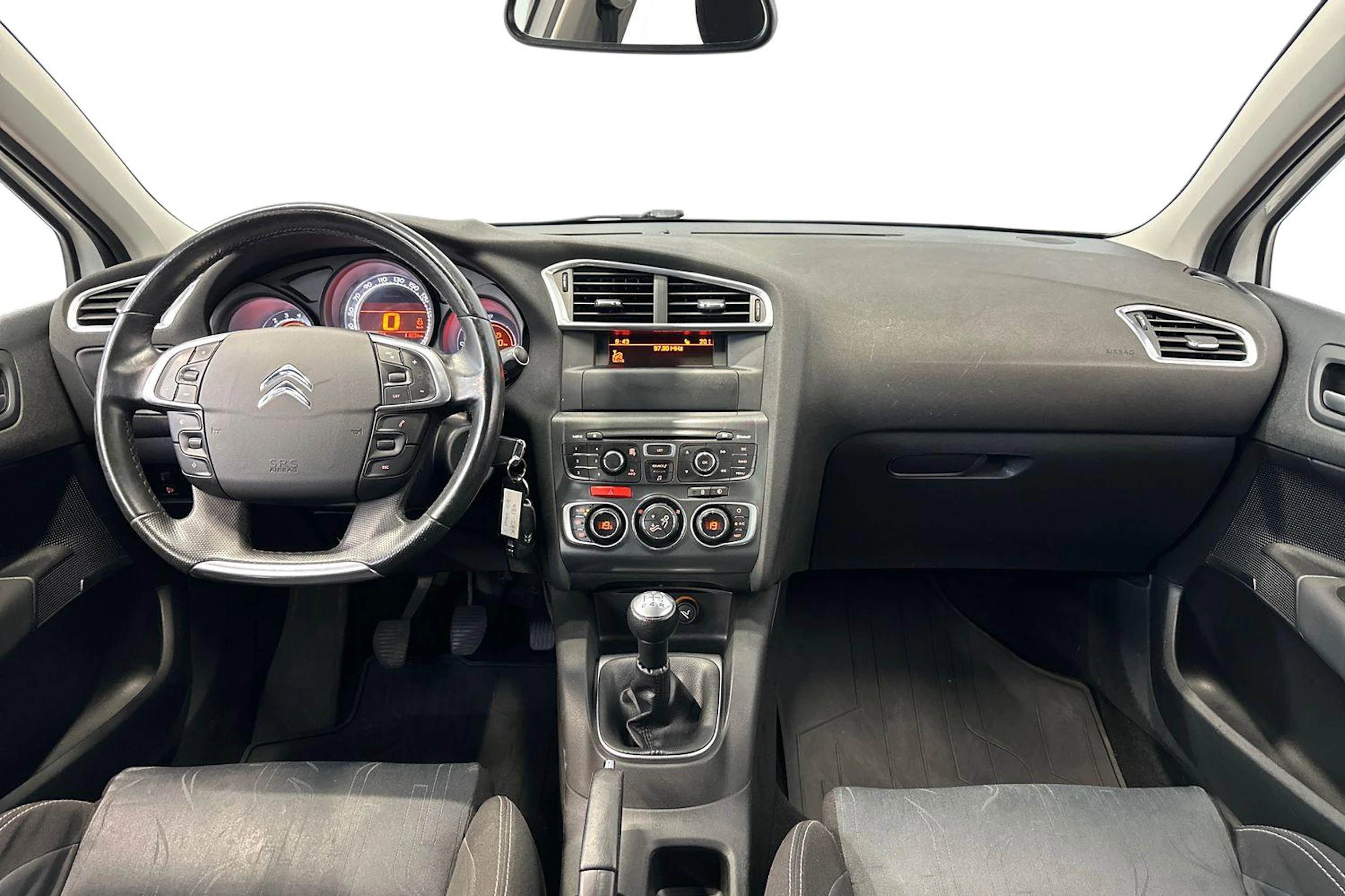 valkoinen Citroën C4 2012 kuva 9.