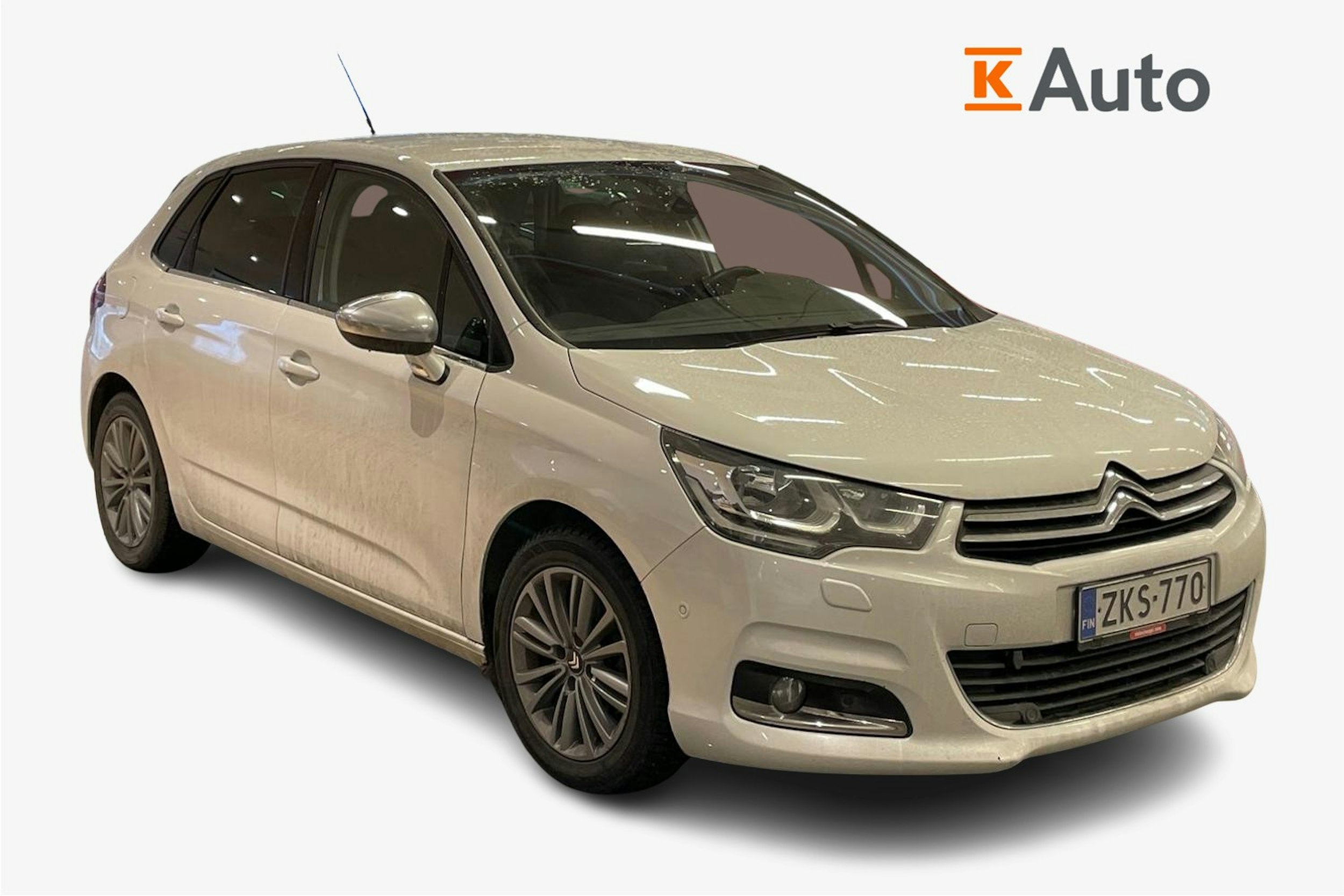 Valkoinen Citroën C4 2016 kuva 1.