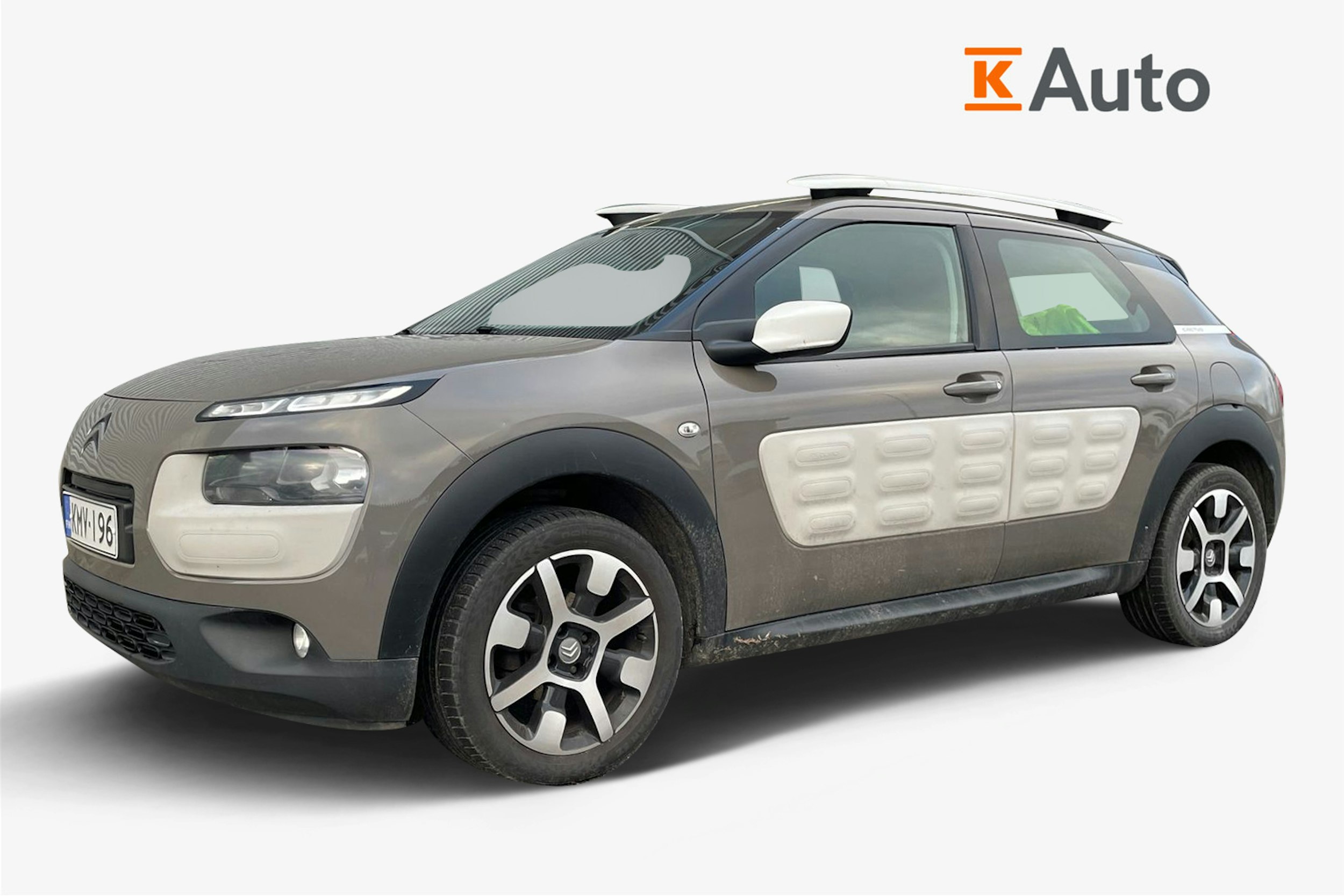 Harmaa Citroën C4 Cactus 2014 kuva 1.
