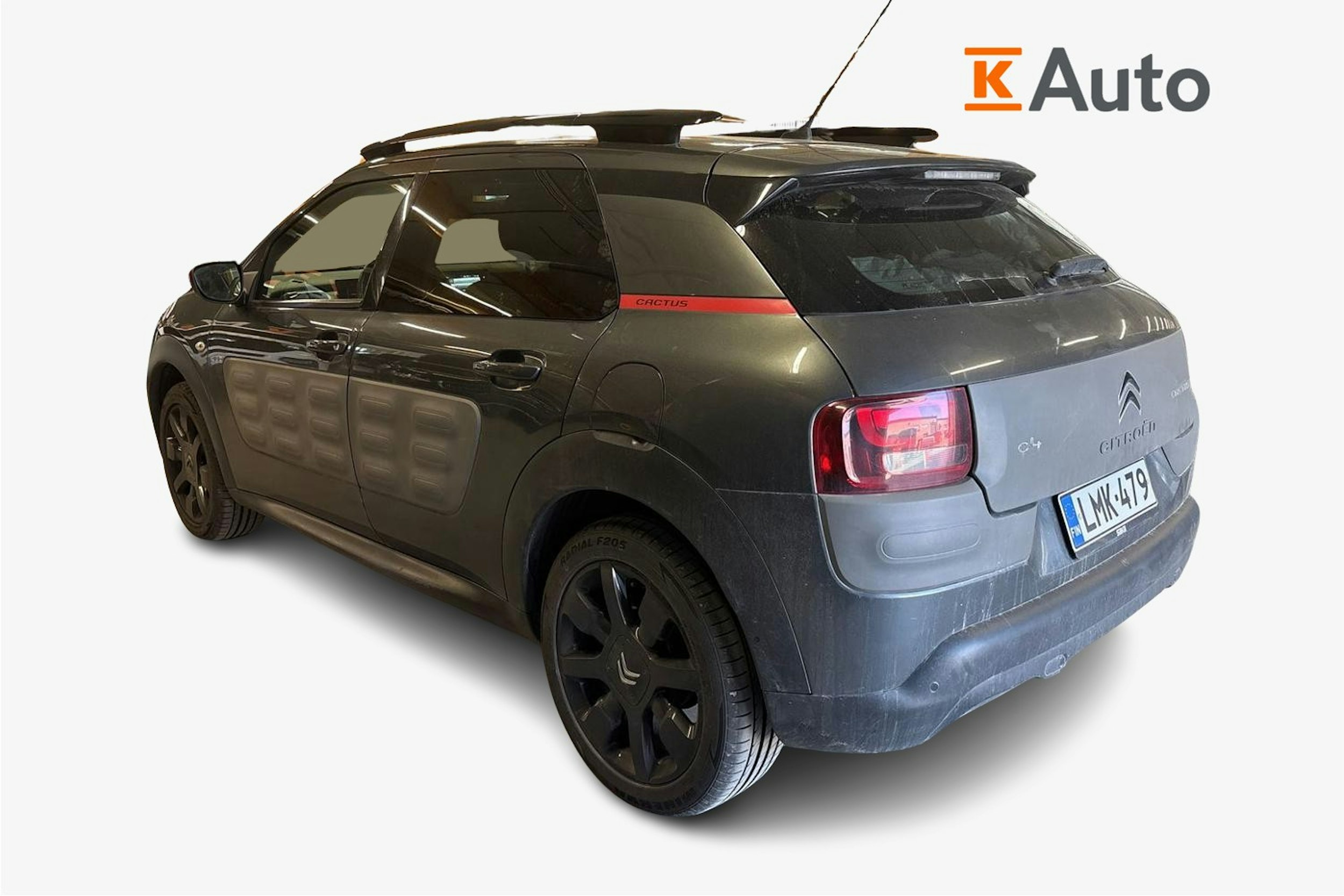 harmaa Citroën C4 Cactus 2014 kuva 2.