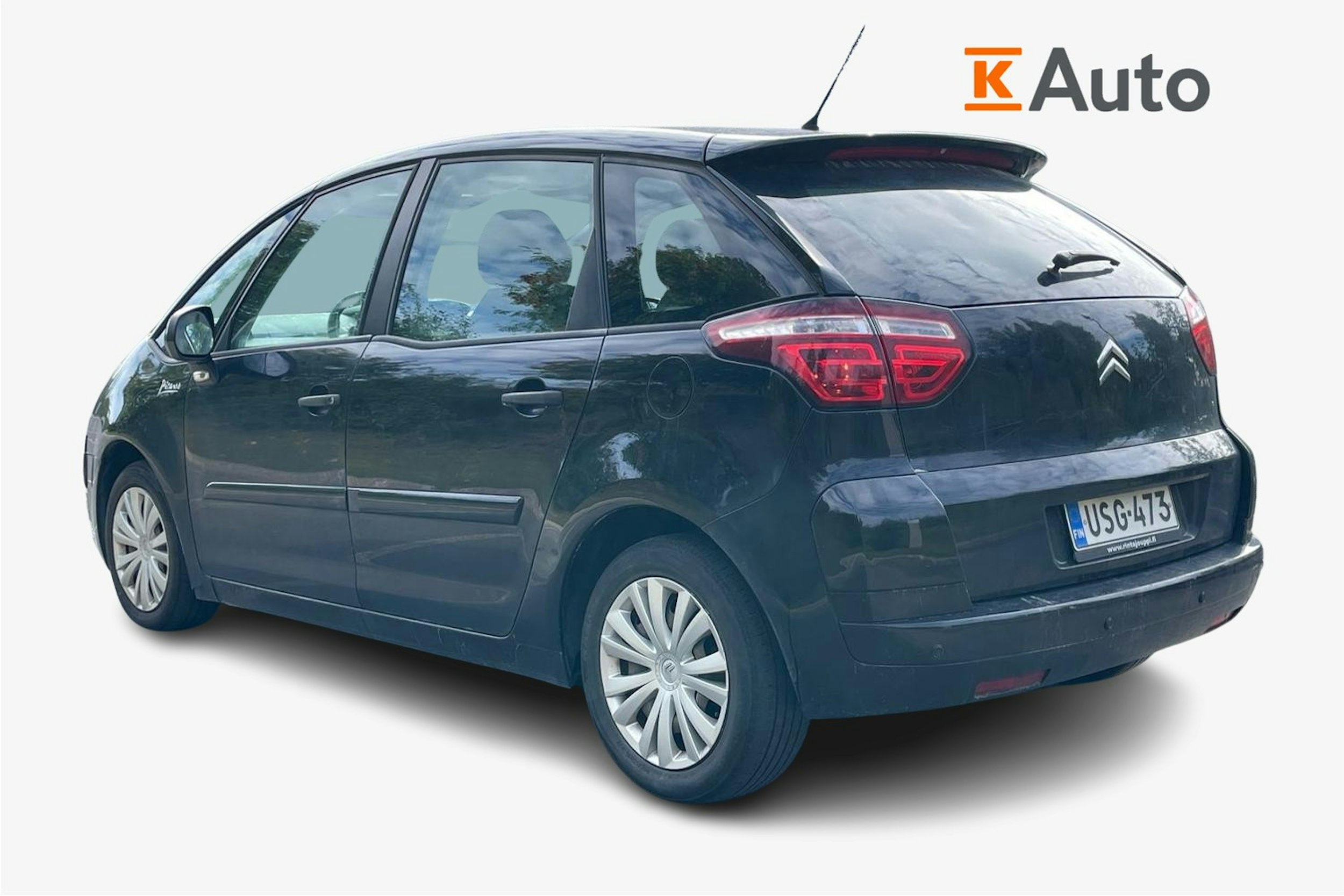 Musta Citroën C4 Picasso 2011 kuva 2.