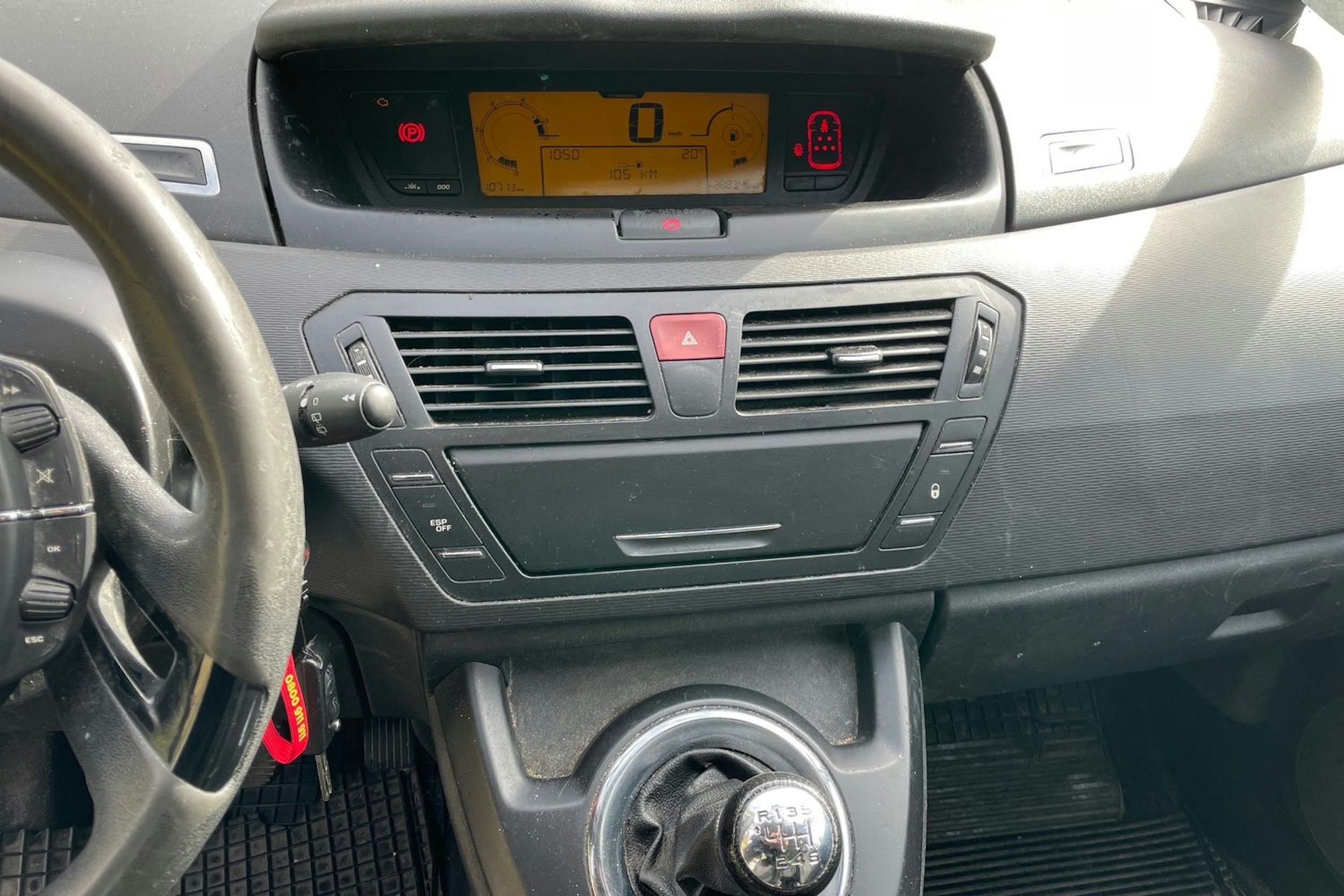 Musta Citroën C4 Picasso 2011 kuva 29.