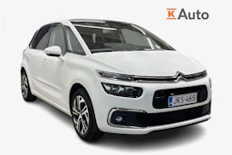 Valkoinen Citroën C4 Picasso 2017 kuva 1.