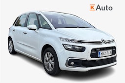 Valkoinen Citroën C4 Picasso 2017 kuva 1.