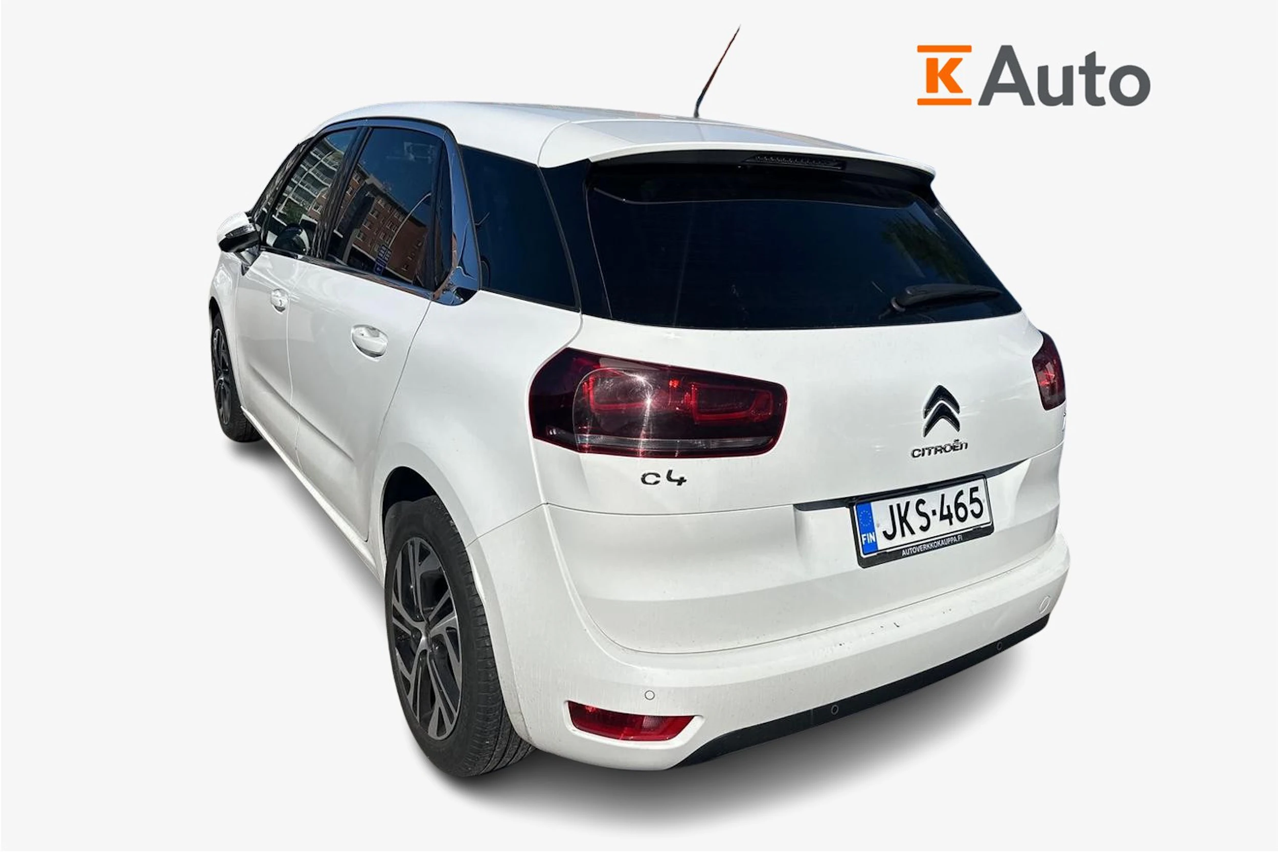 Valkoinen Citroën C4 Picasso 2018 kuva 2.