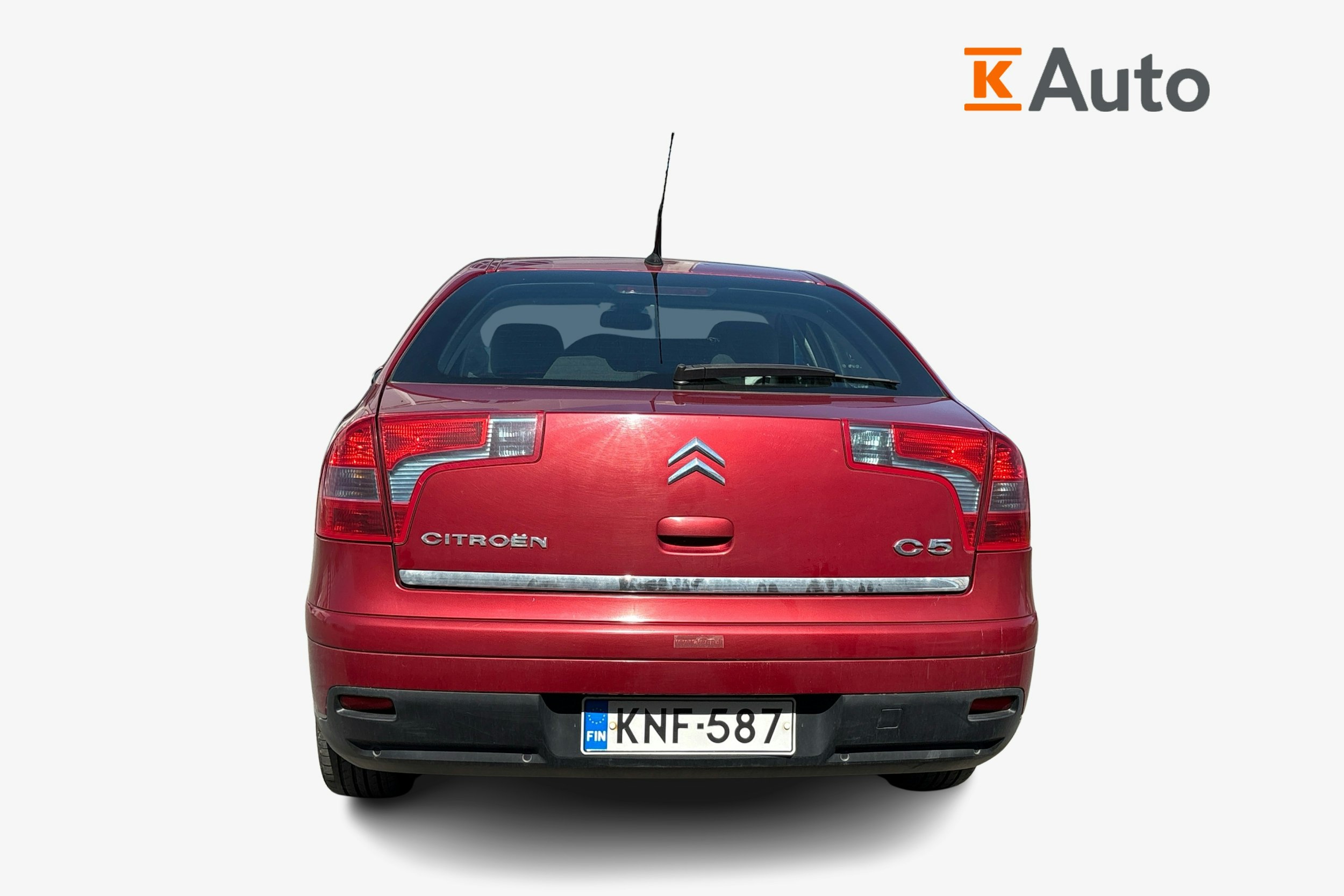 Punainen Citroën C5 2005 kuva 3.