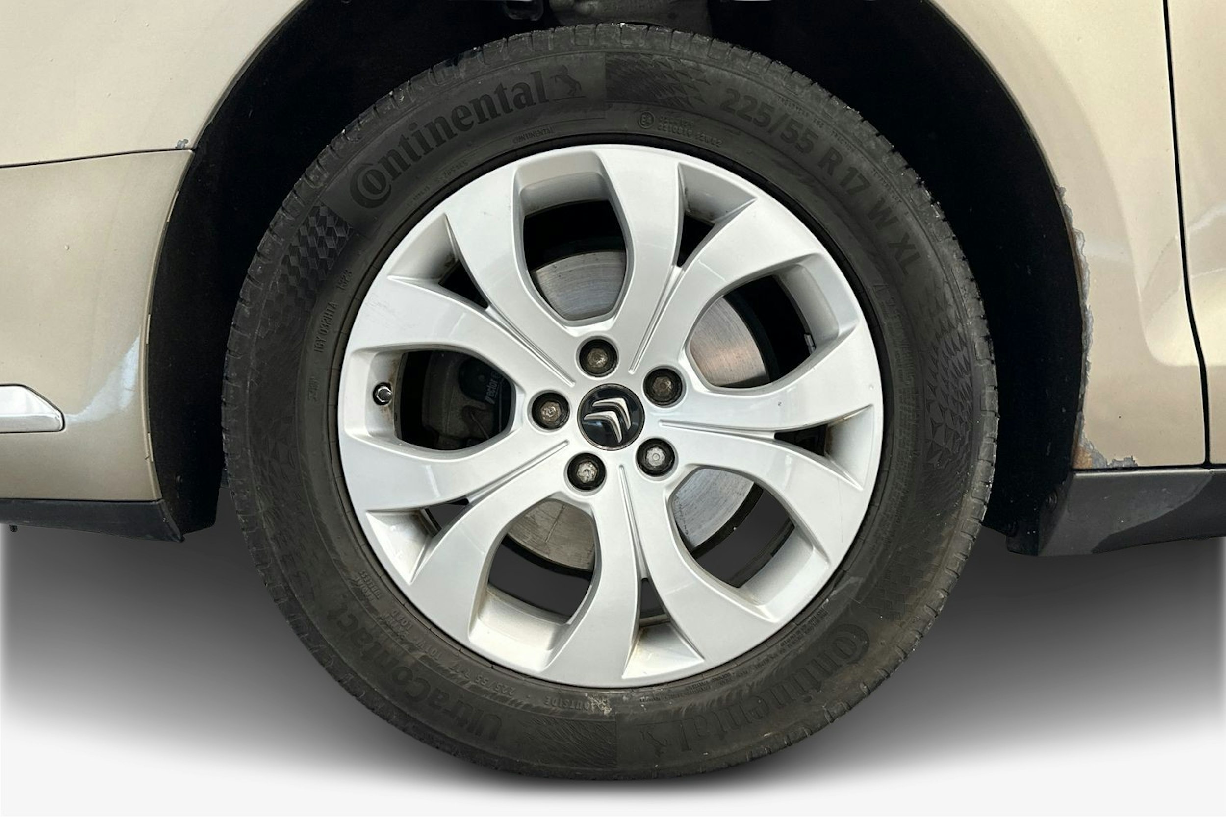 Ruskea (beige) Citroën C5 2013 kuva 9.