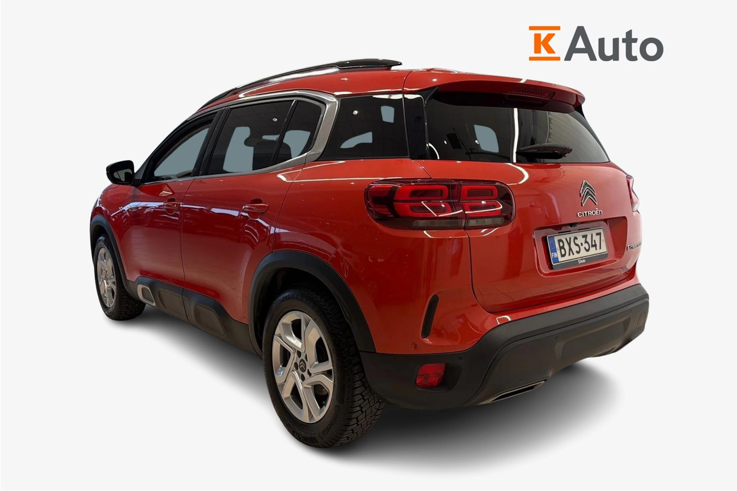 punainen Citroën C5 Aircross 2019 kuva 2.