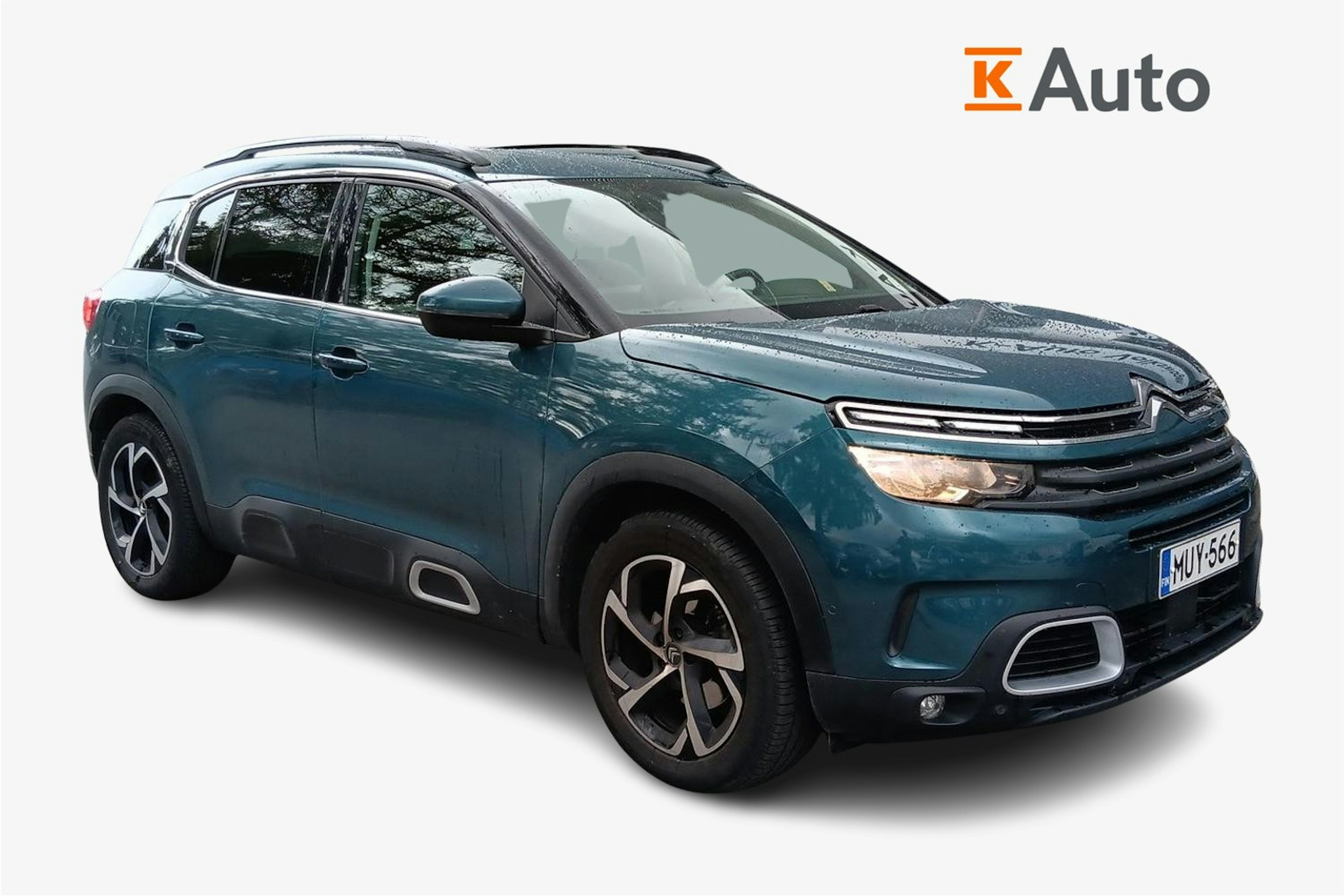 Valkoinen Citroën C5 Aircross 2019 kuva 1.