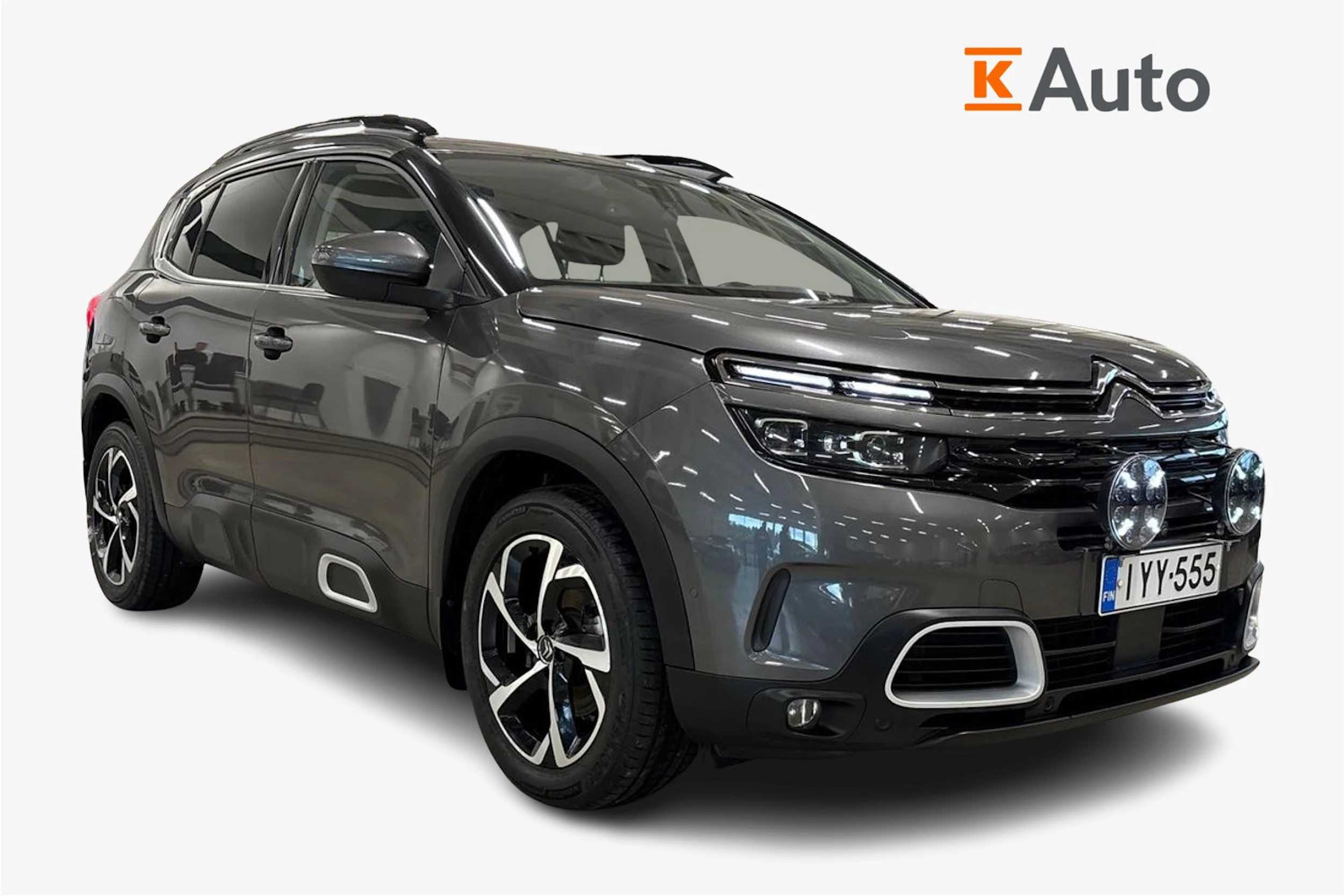 harmaa Citroën C5 Aircross 2020 kuva 1.