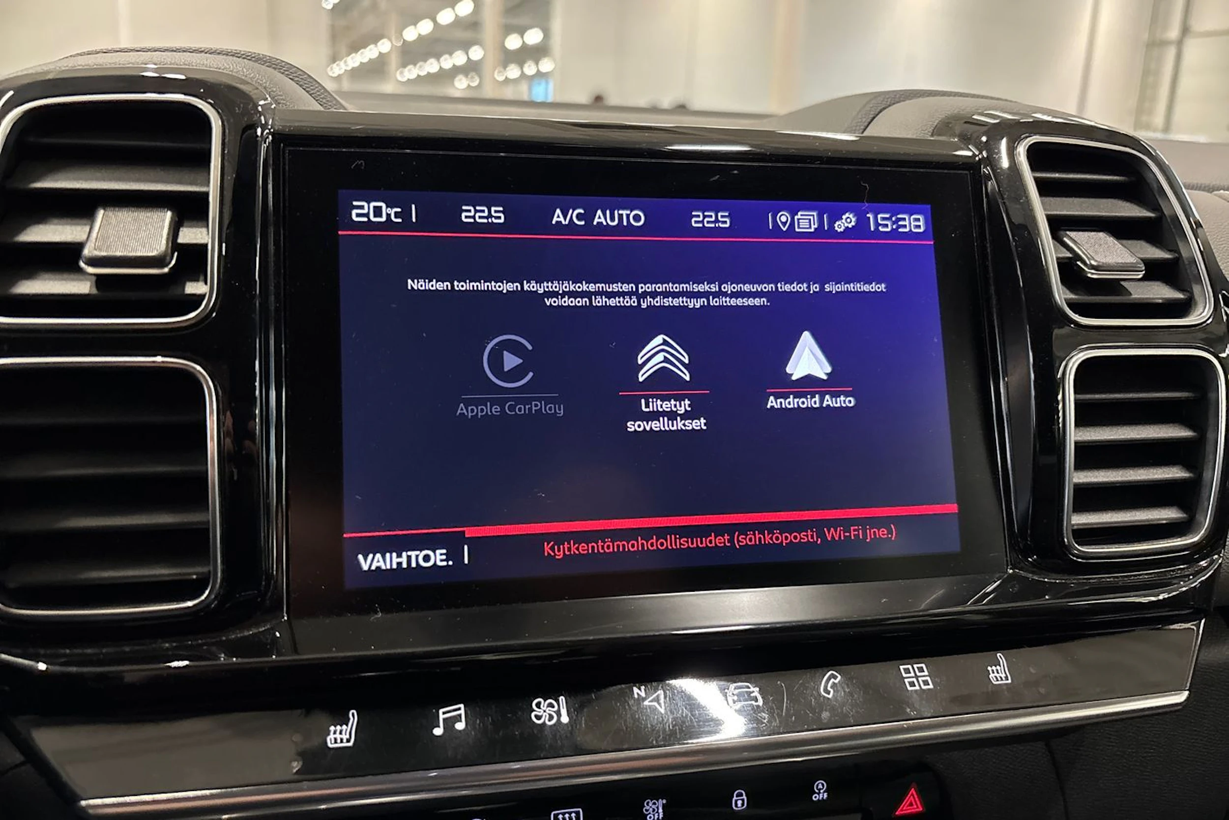 harmaa Citroën C5 Aircross 2020 kuva 20.