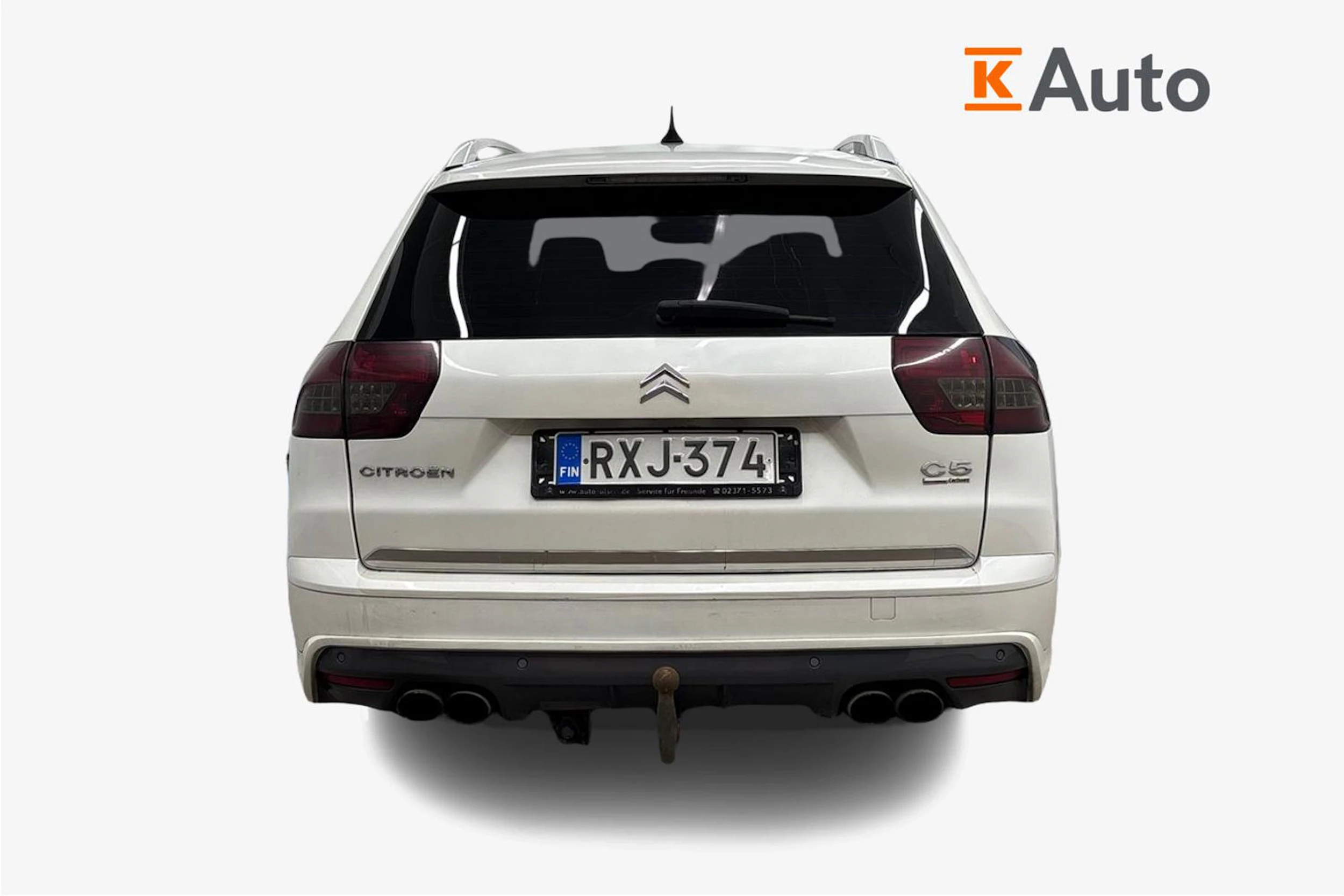 valkoinen Citroën C5 2012 kuva 3.