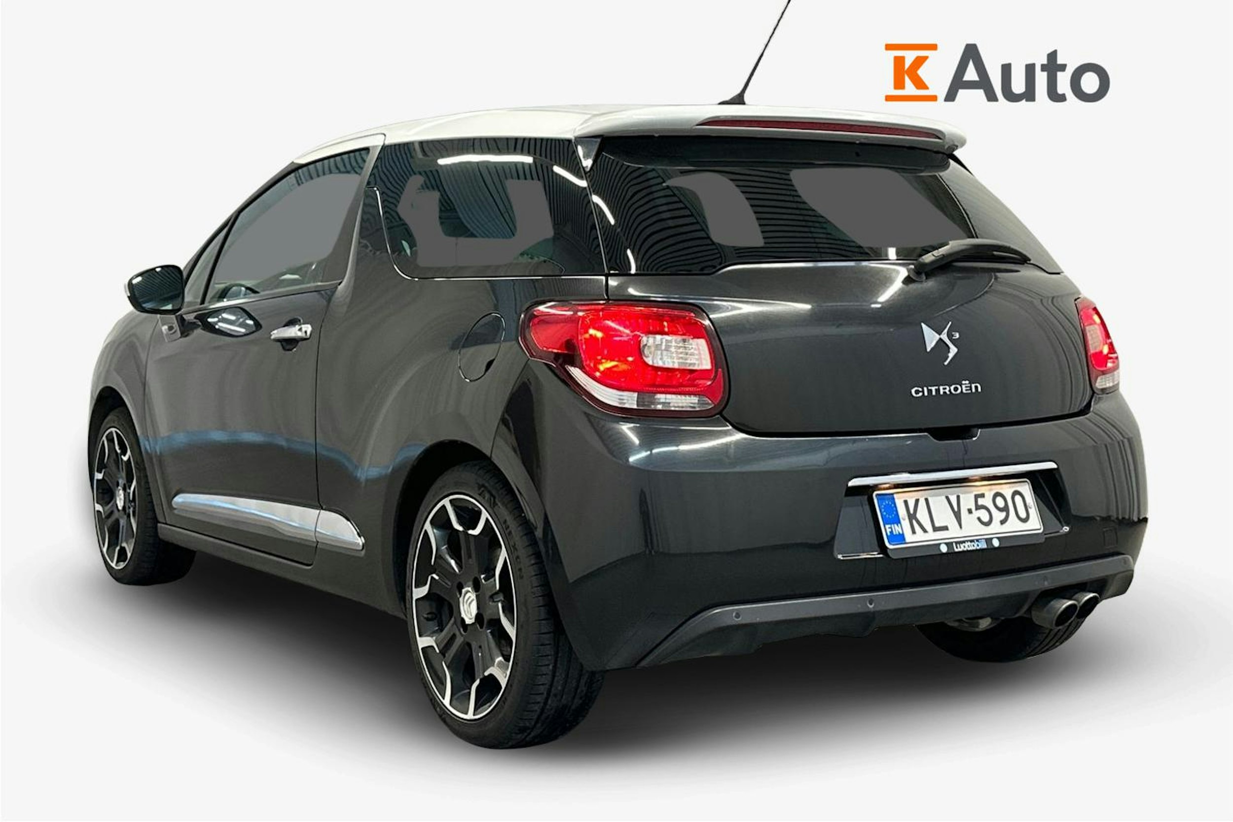 Musta Citroën DS3 2010 kuva 4.
