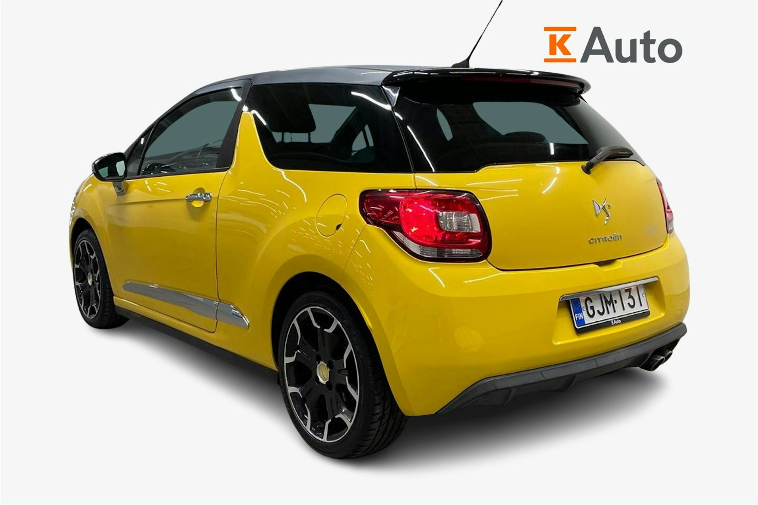keltainen Citroën DS3 2011 kuva 2.