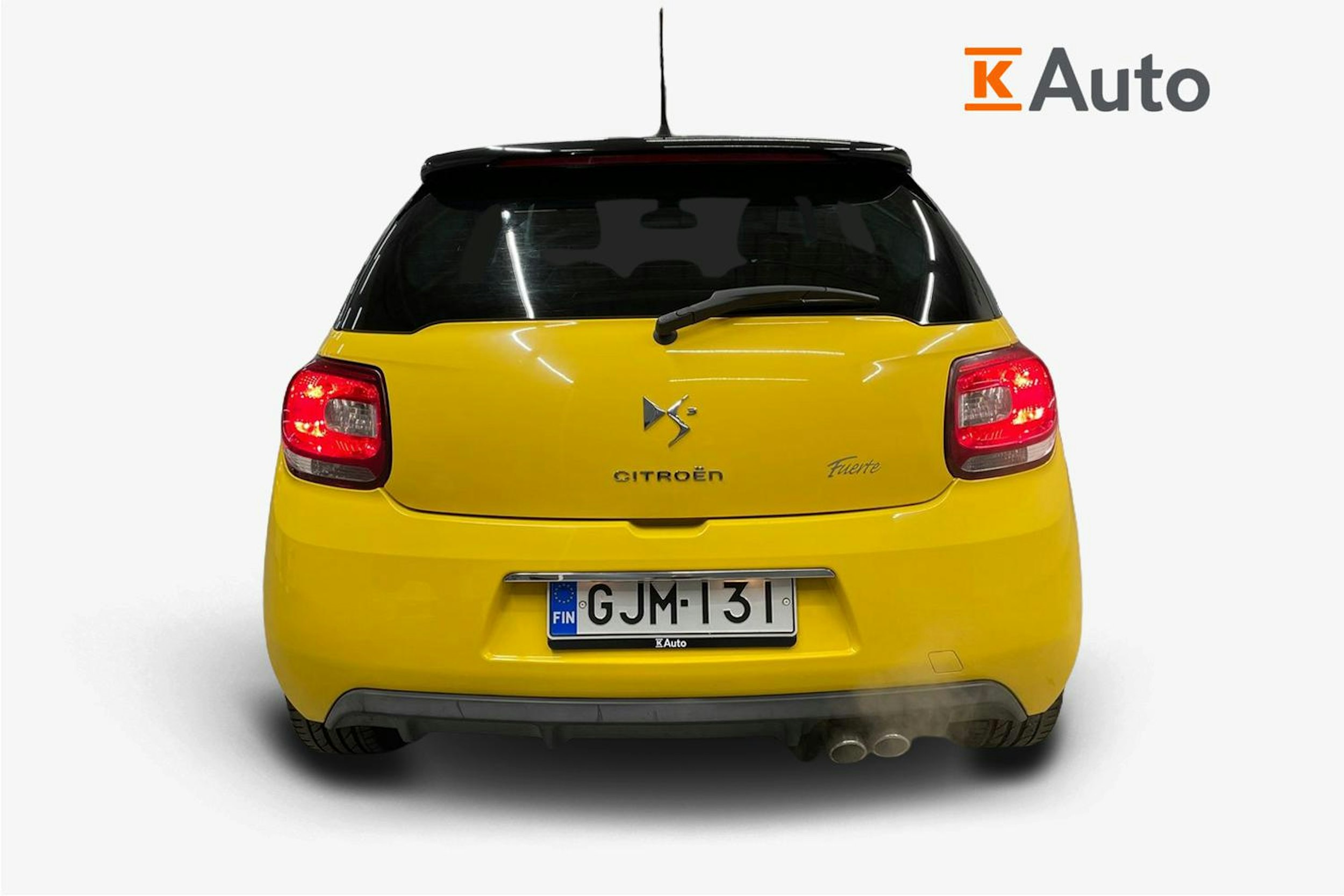 keltainen Citroën DS3 2011 kuva 3.