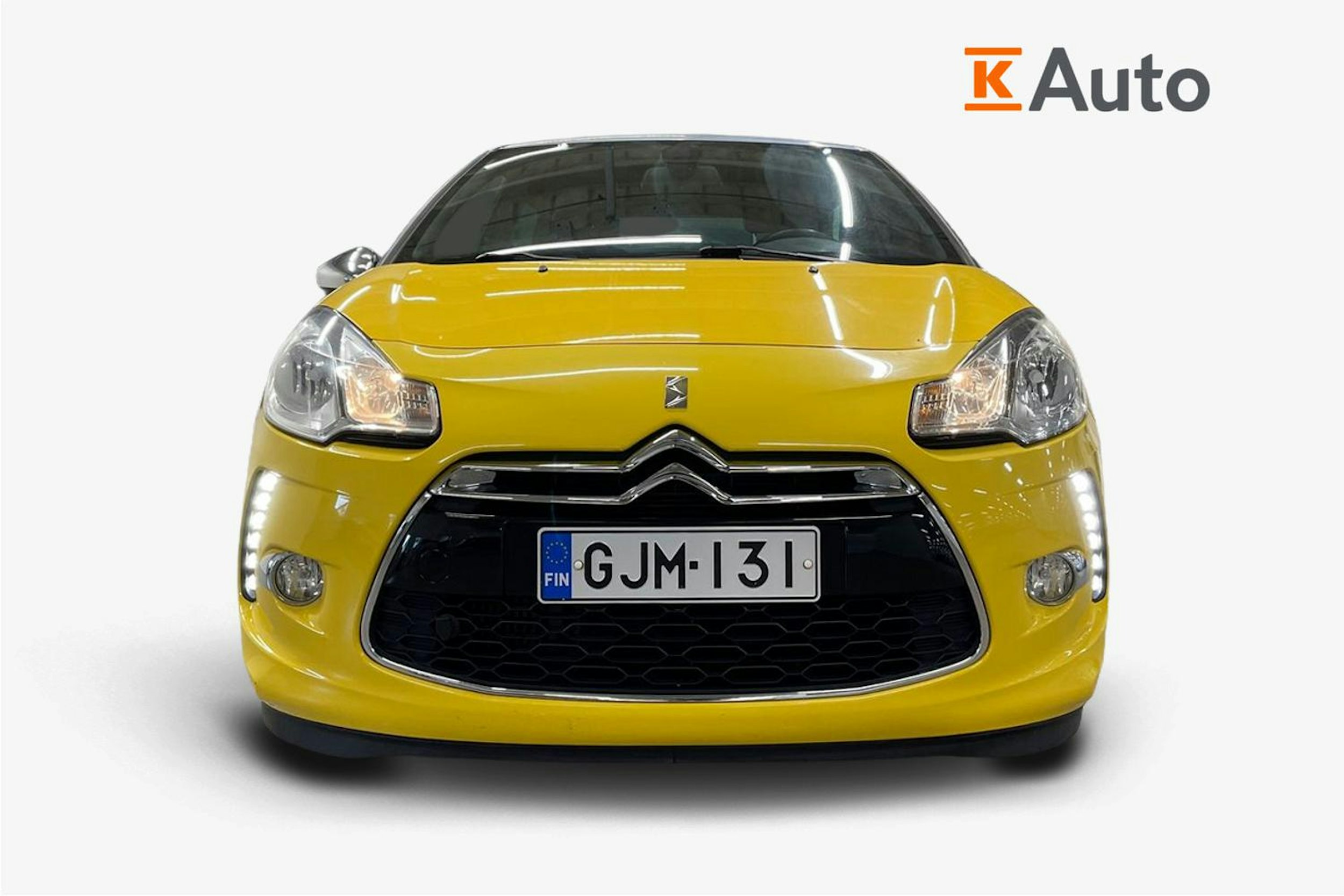 keltainen Citroën DS3 2011 kuva 5.