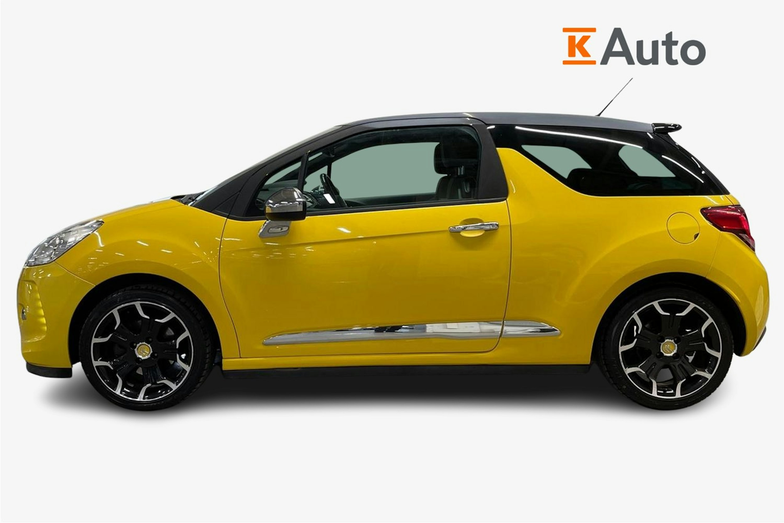keltainen Citroën DS3 2011 kuva 6.