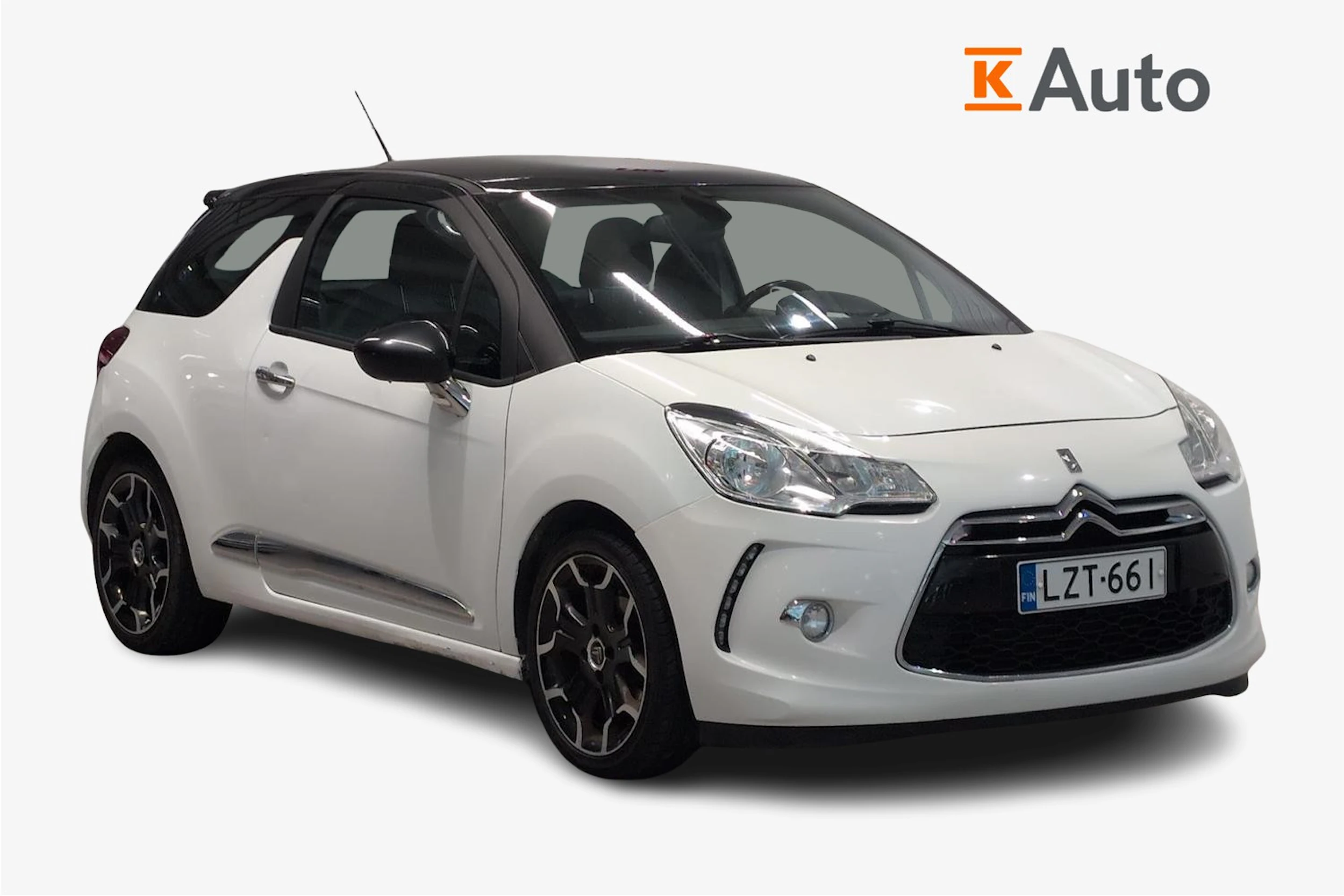 valkoinen Citroën DS3 2011 kuva 1.