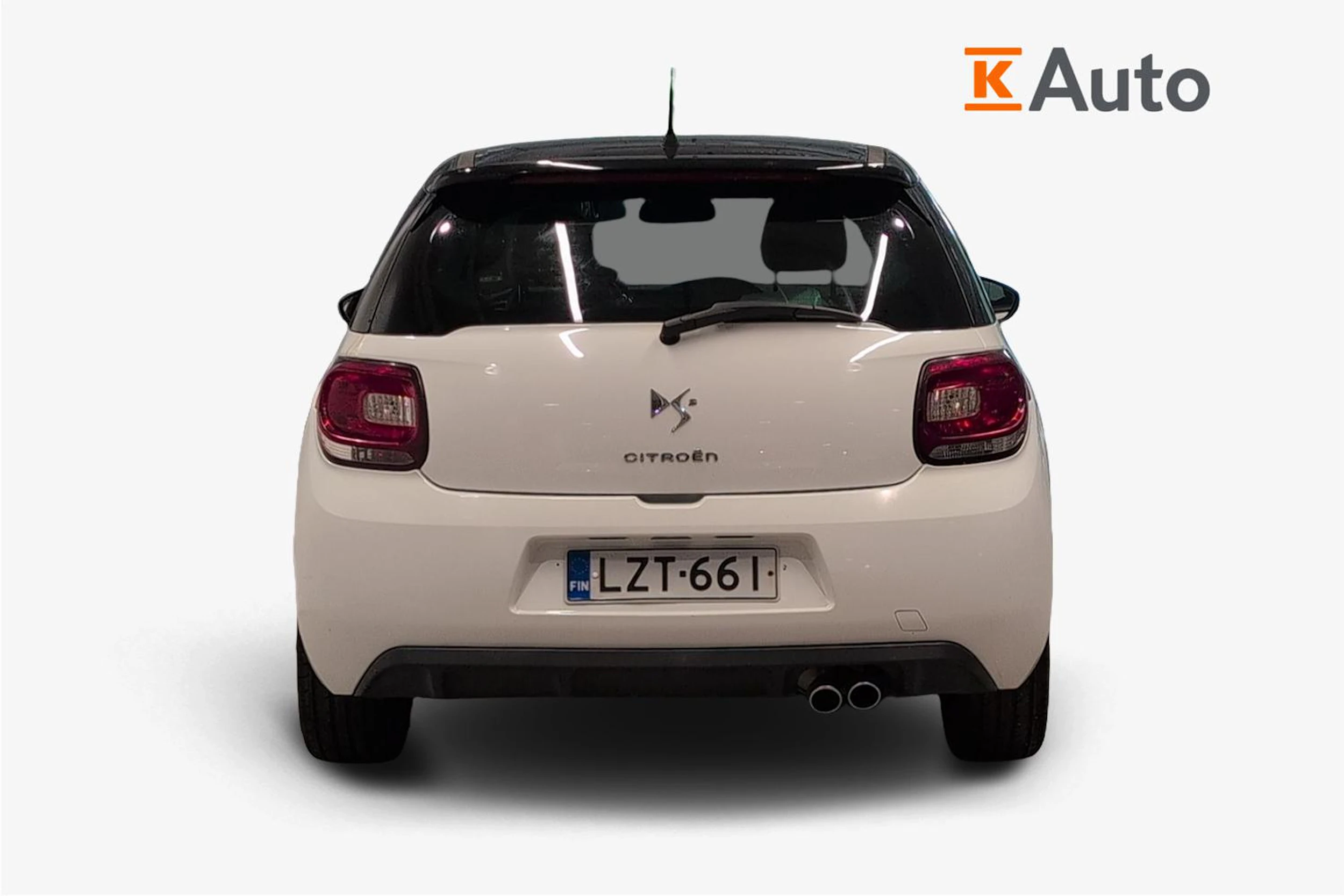 valkoinen Citroën DS3 2011 kuva 3.
