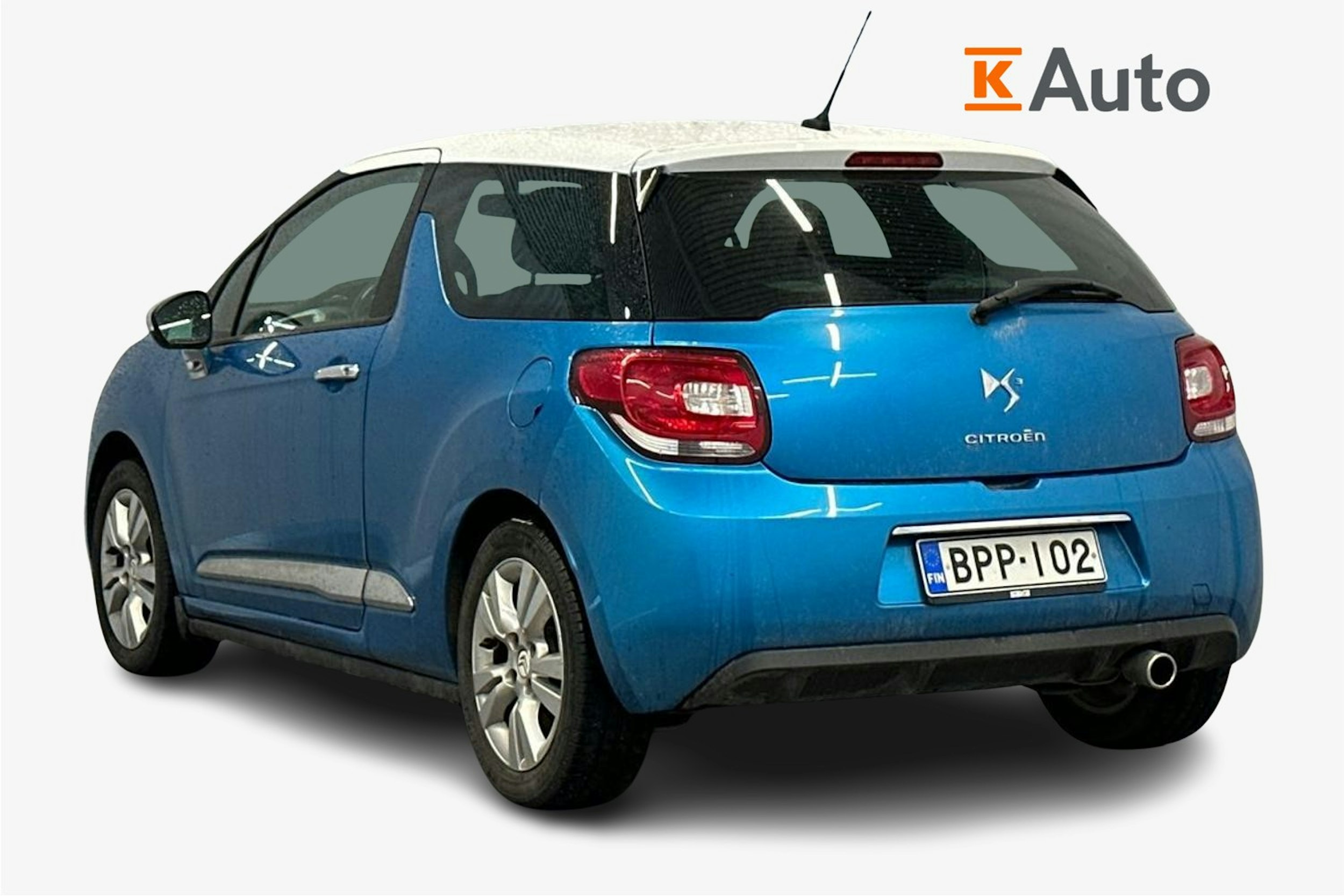 Sininen Citroën DS3 2012 kuva 2.