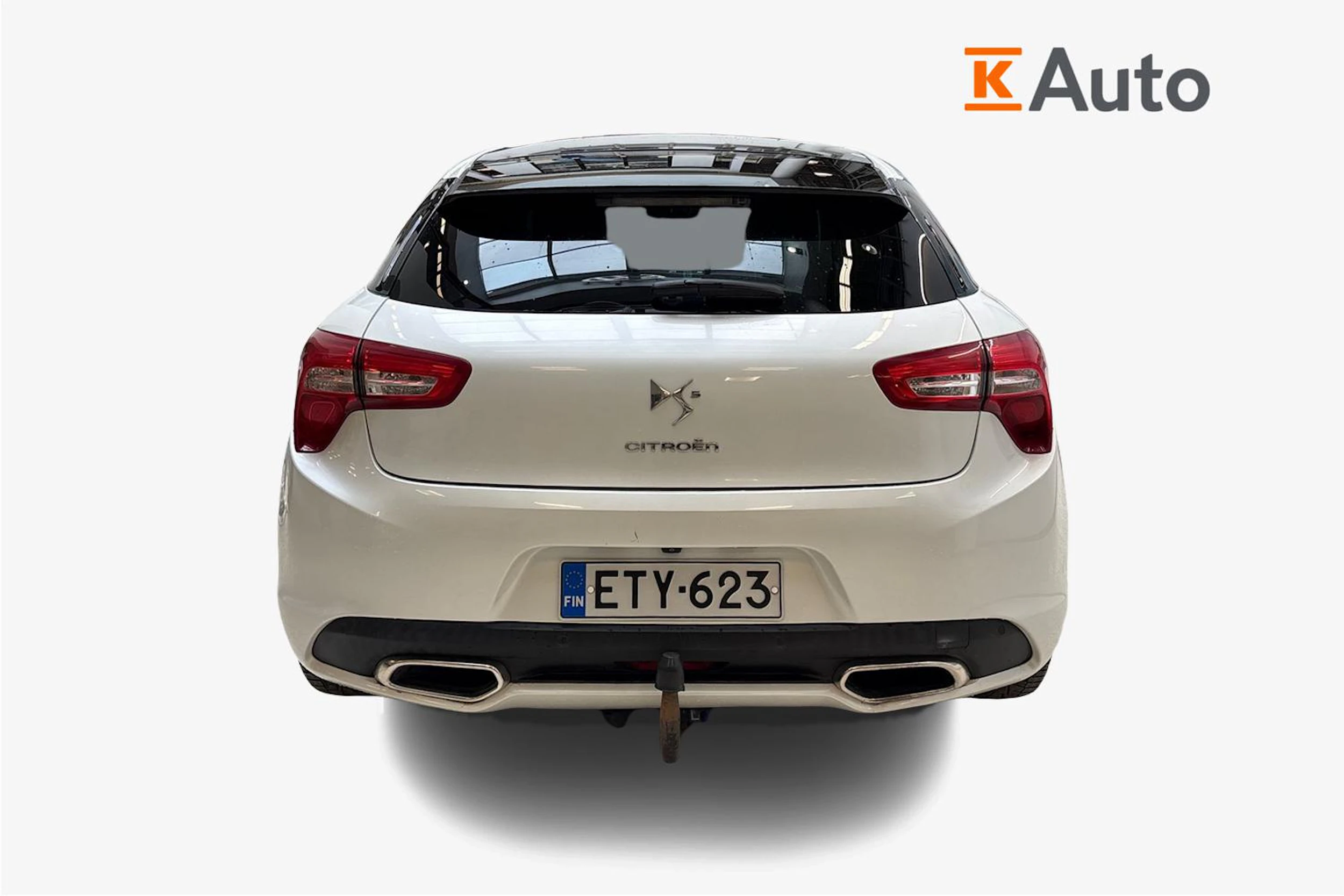 Valkoinen Citroën DS5 2012 kuva 4.