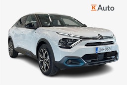 valkoinen Citroën e-C4 X 2022 kuva 1.