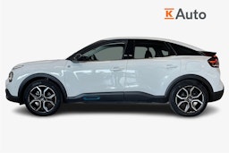 valkoinen Citroën e-C4 X 2022 kuva 6.