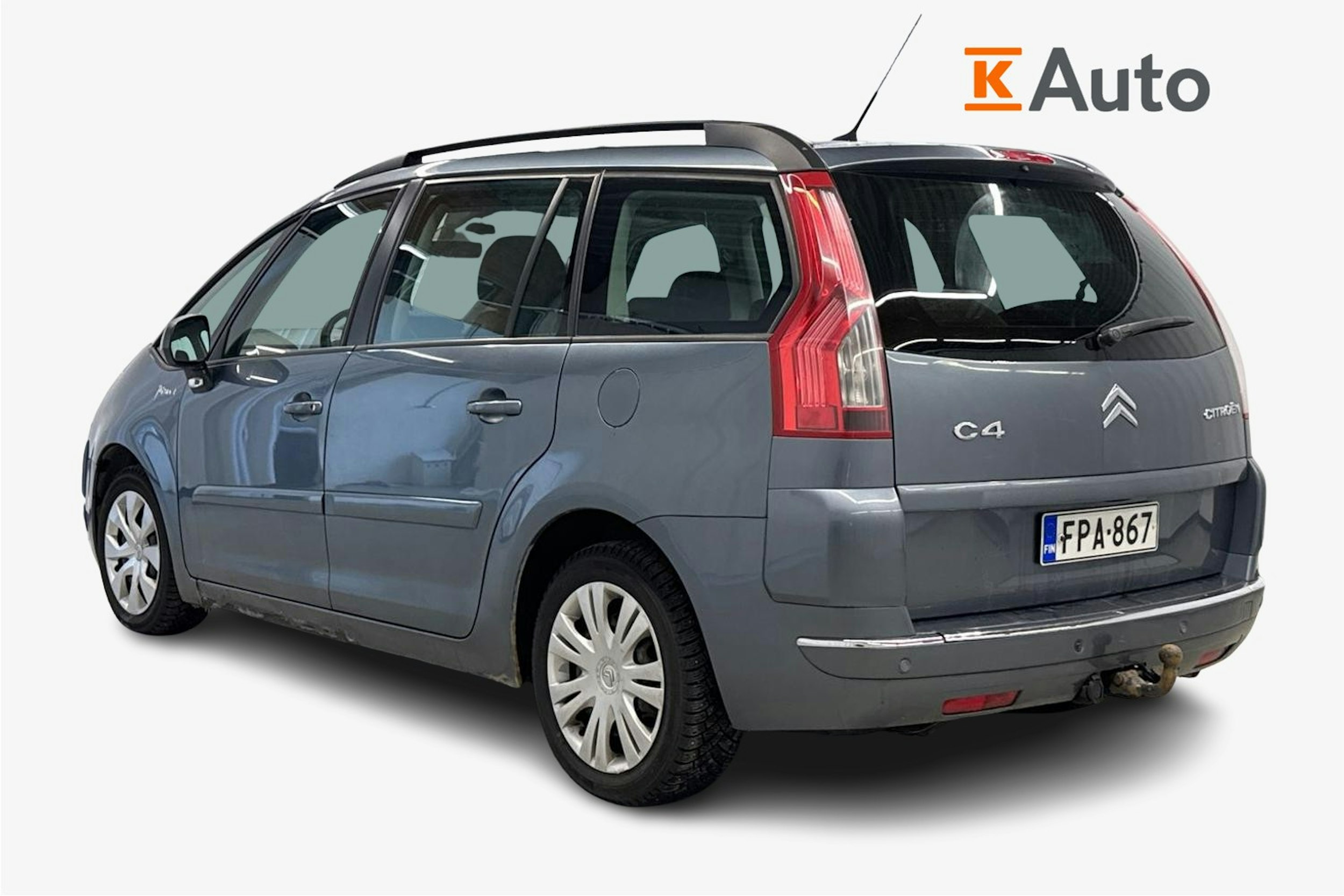 harmaa Citroën Grand C4 Picasso 2008 kuva 2.