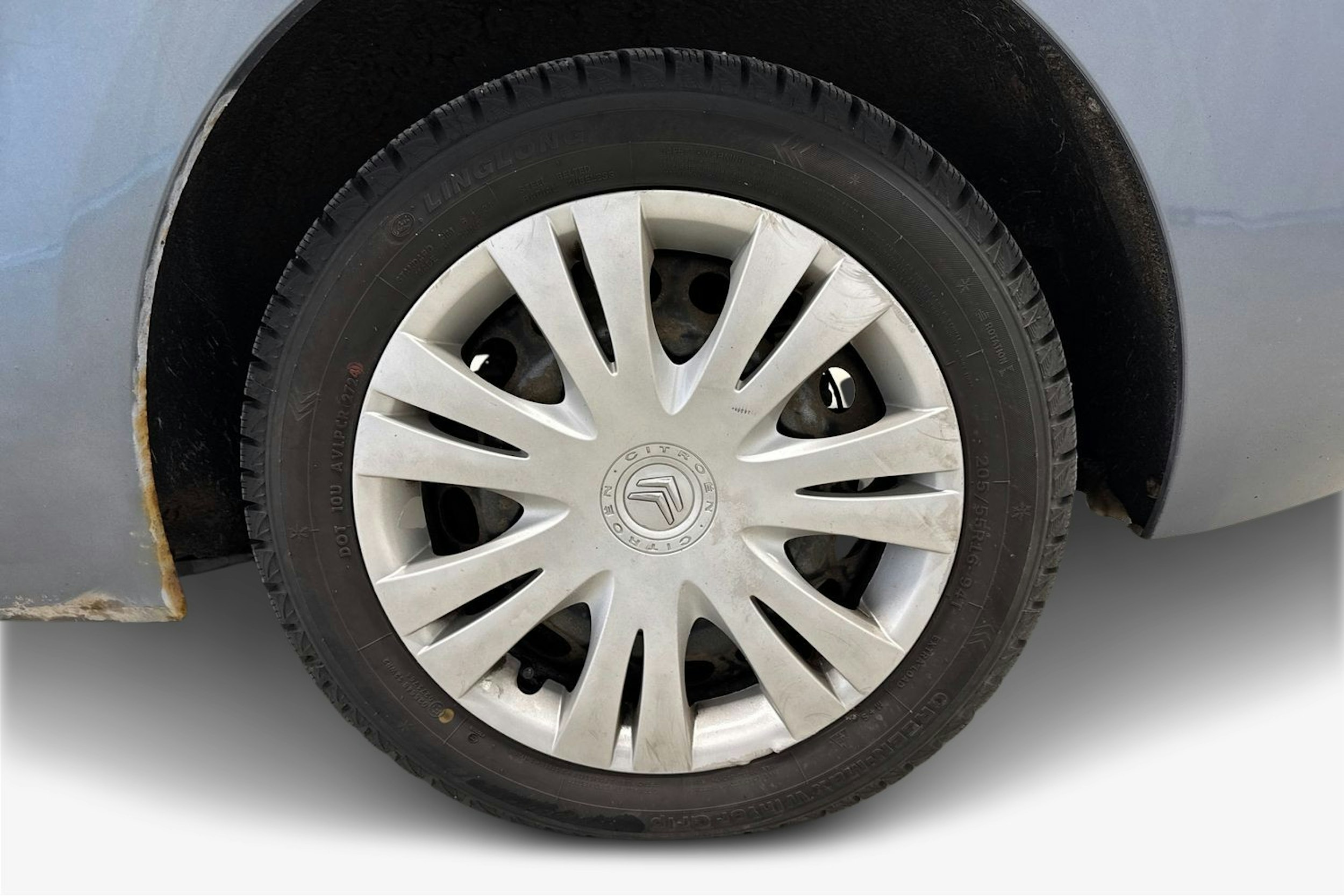 harmaa Citroën Grand C4 Picasso 2008 kuva 11.