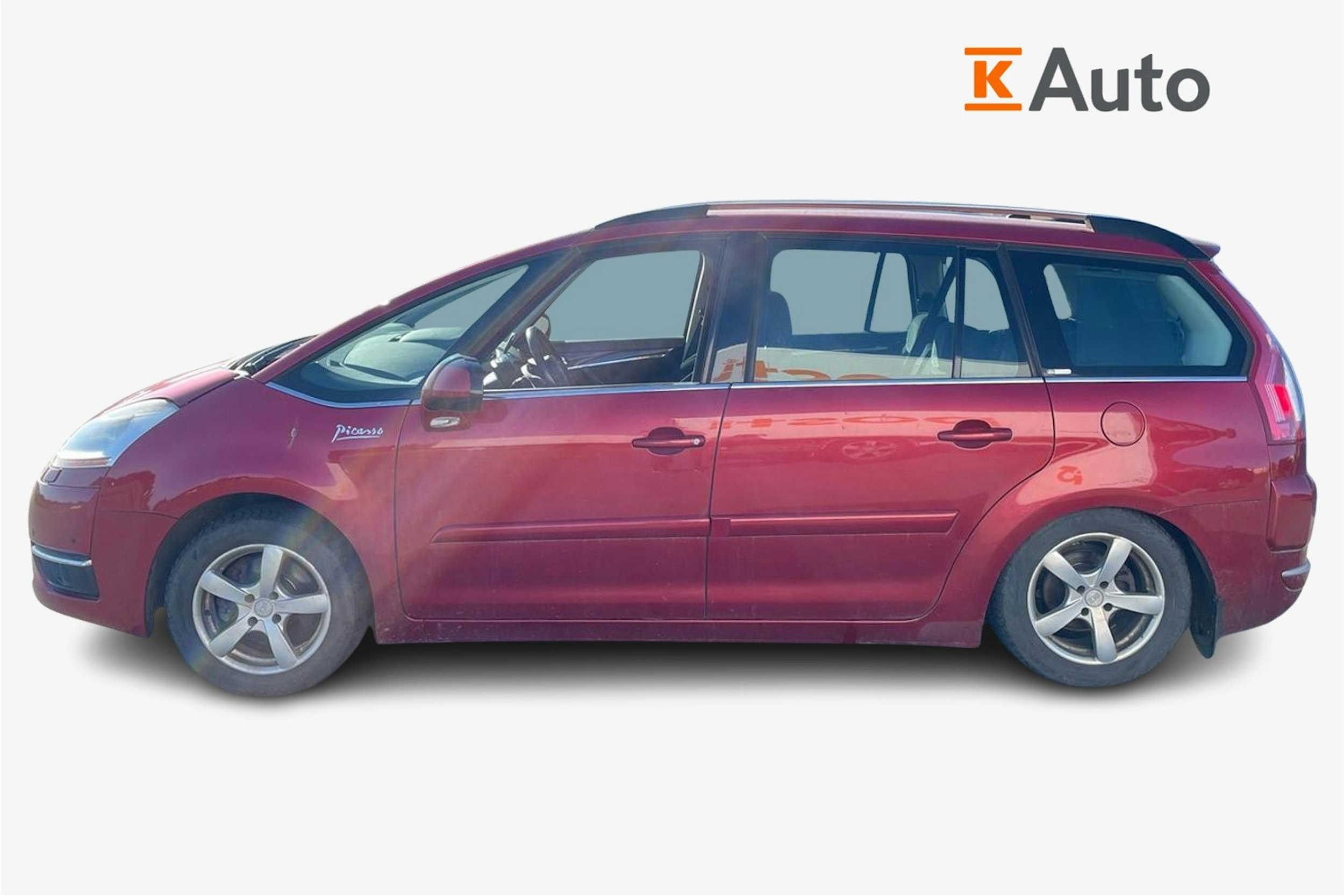 punainen Citroën Grand C4 Picasso 2009 kuva 6.
