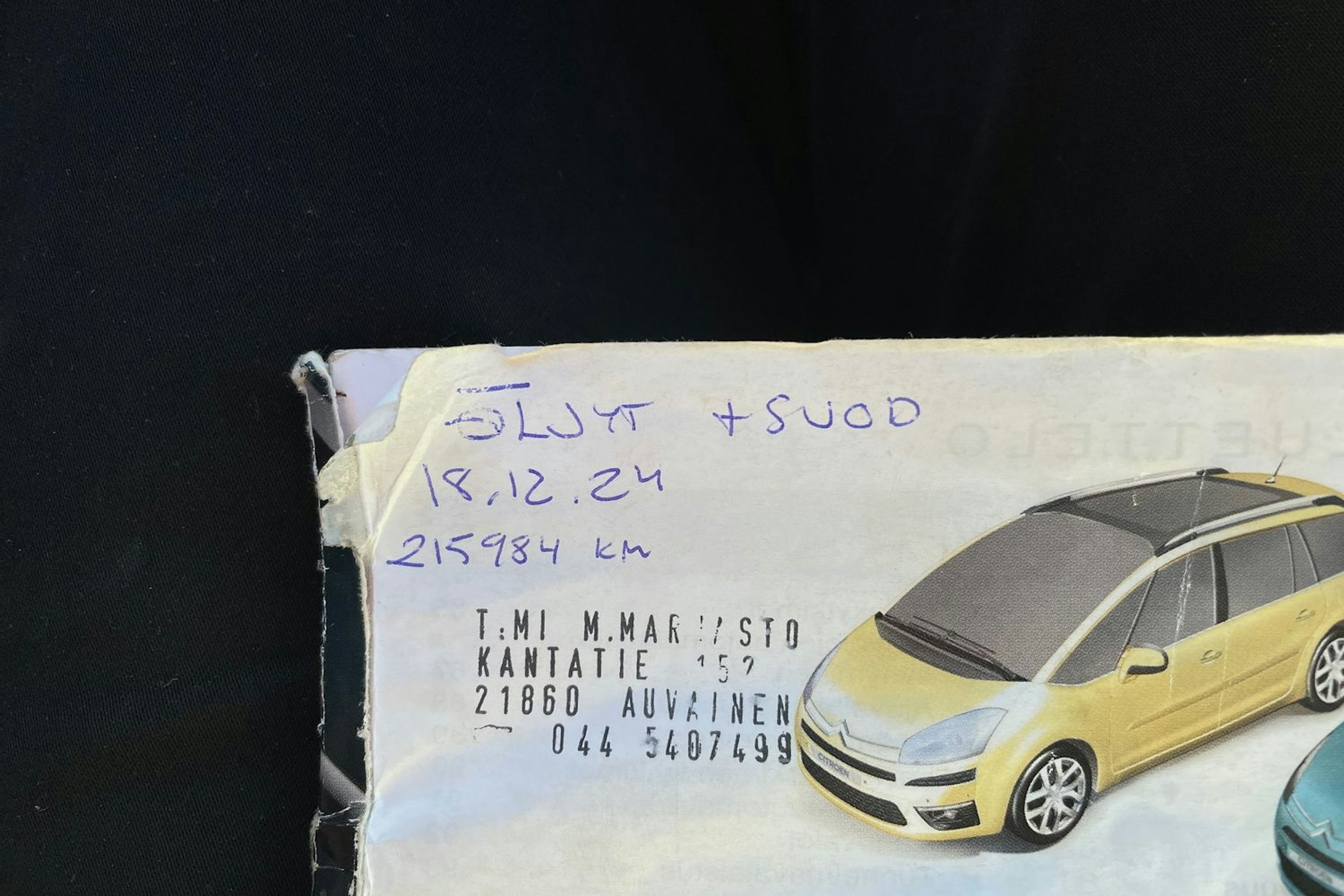 punainen Citroën Grand C4 Picasso 2009 kuva 19.