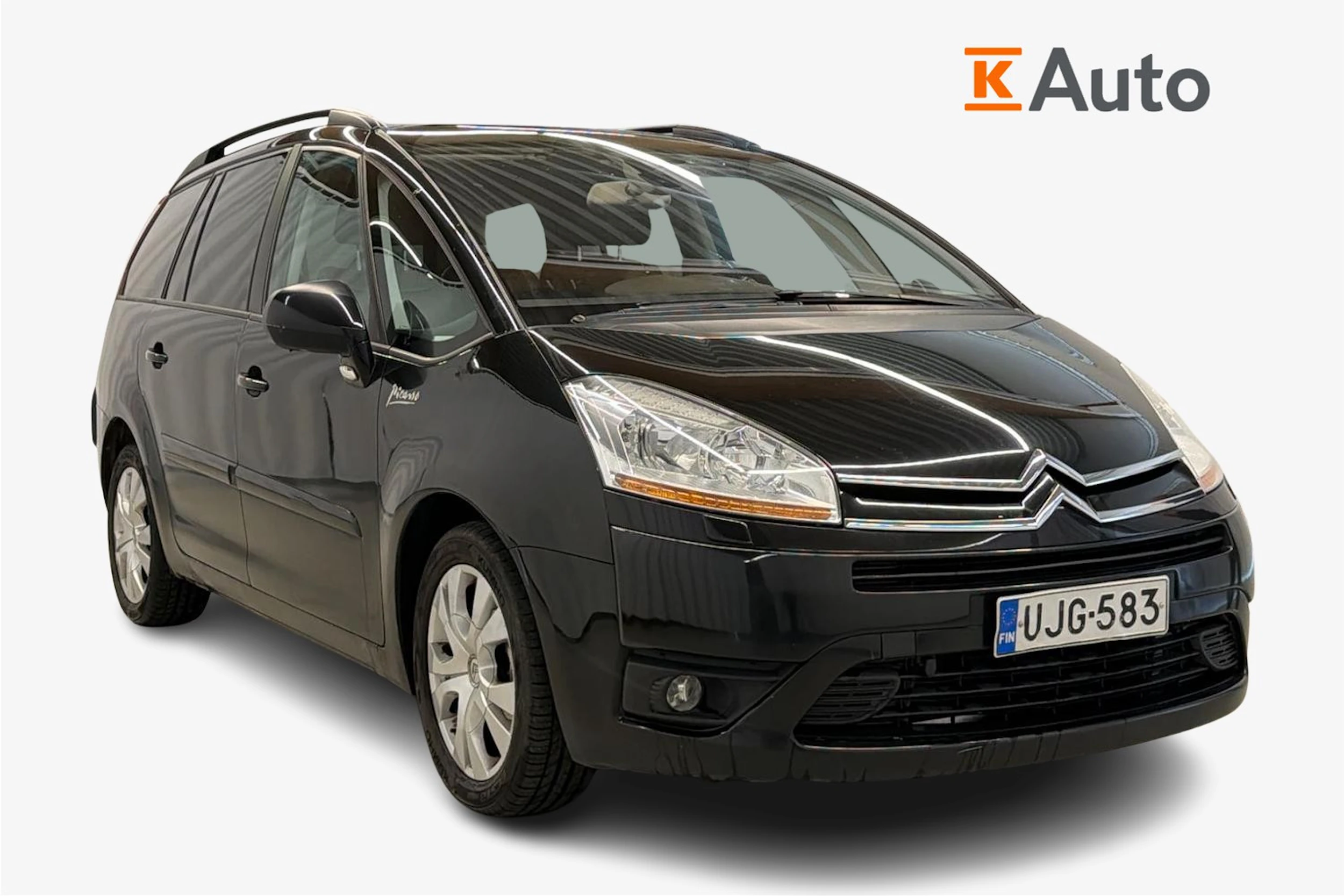 musta Citroën Grand C4 Picasso 2010 kuva 1.